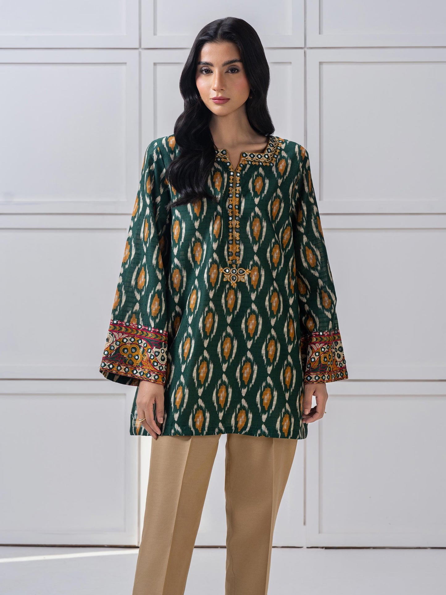 Lawn Kurti-Embroidered (Pret)