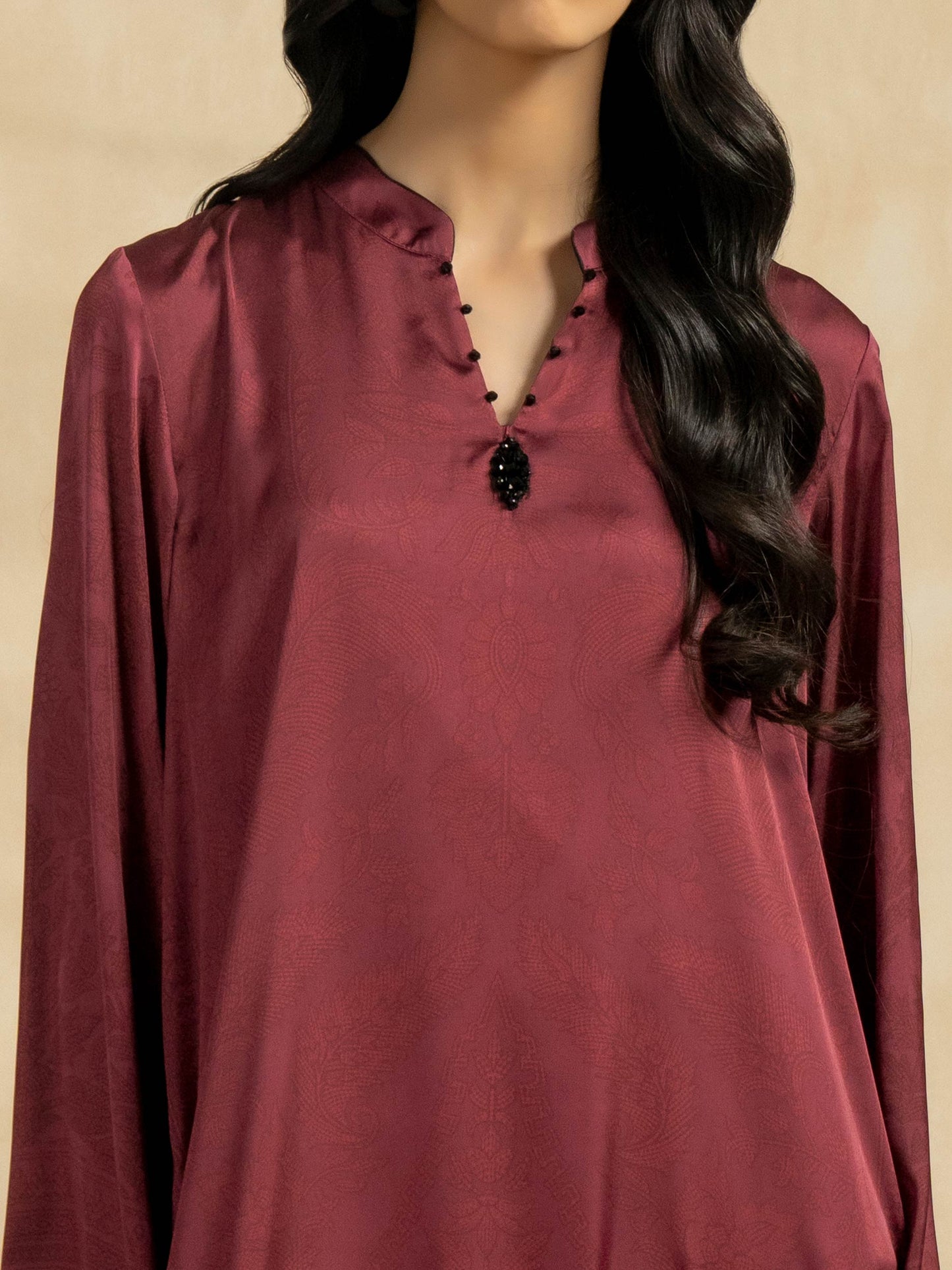 Silk Shirt-Printed (Pret)