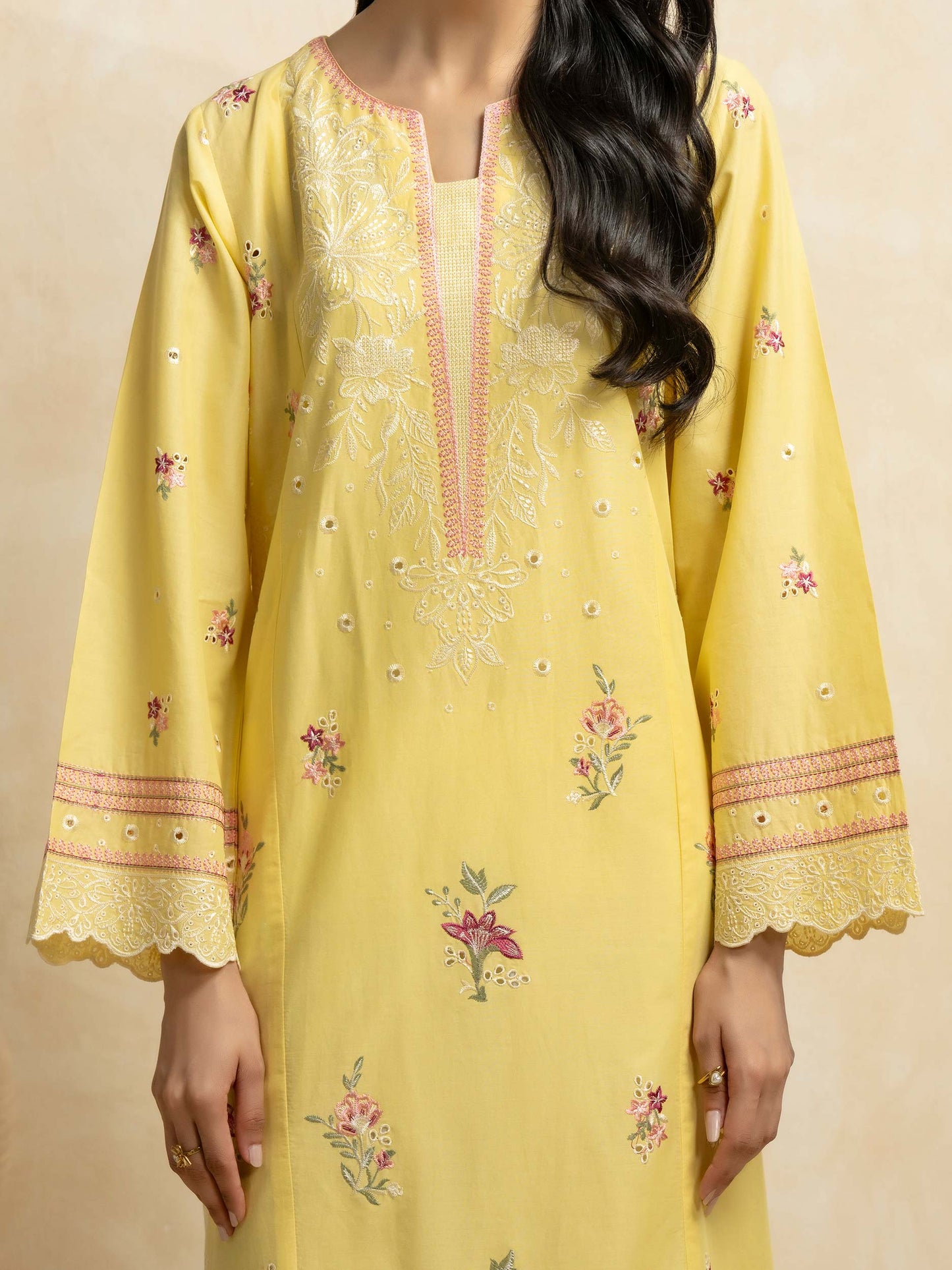2 Piece Lawn Suit-Embroidered (Pret)