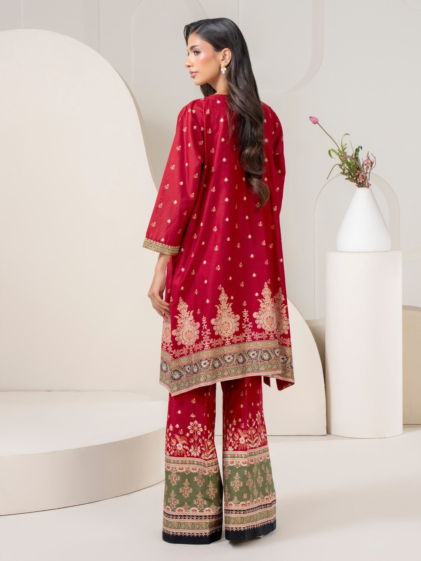 2 Piece Lawn Suit-Embroidered (Pret)