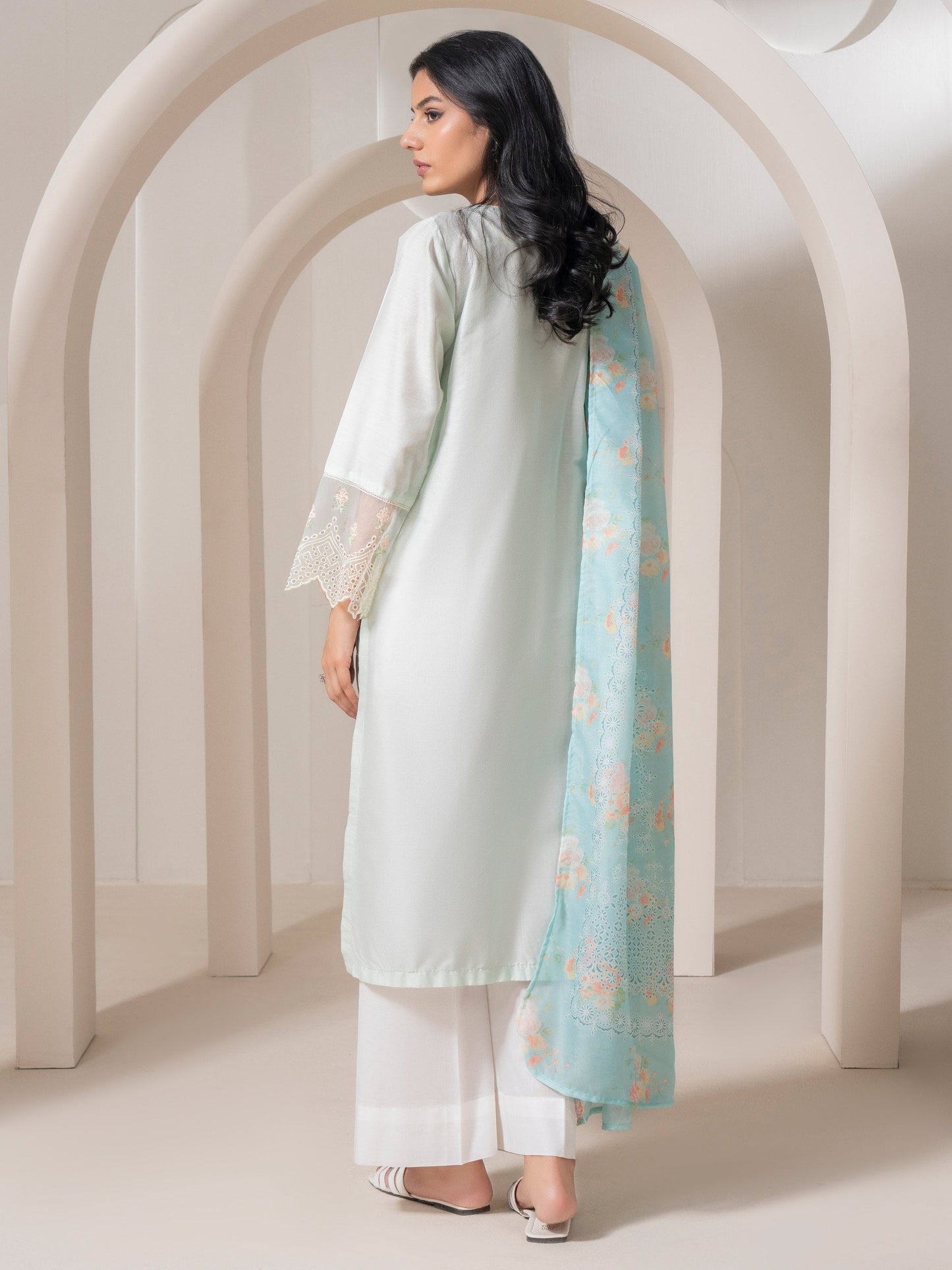 2 Piece Lawn Suit-Embroidered (Pret)