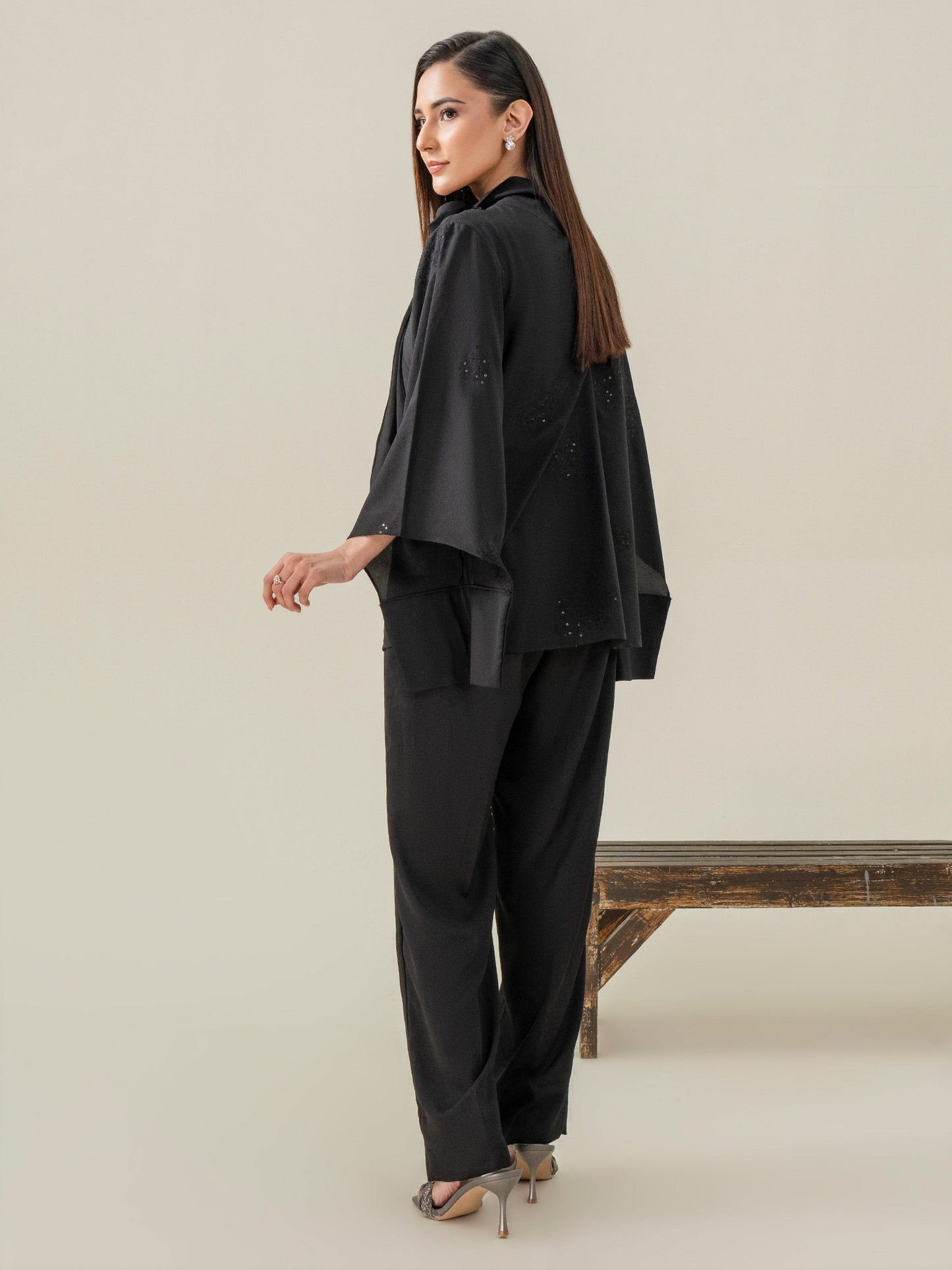 Grip Co-Ord Set-Embroidered (Pret)