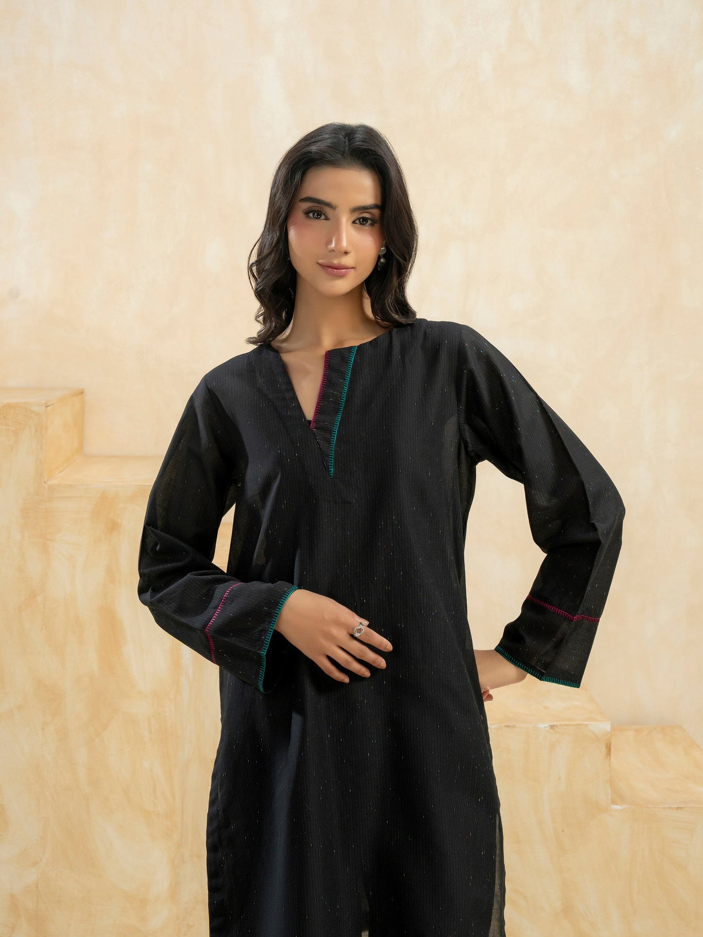 2 Piece Yarn Dyed Suit-Dyed (Pret)