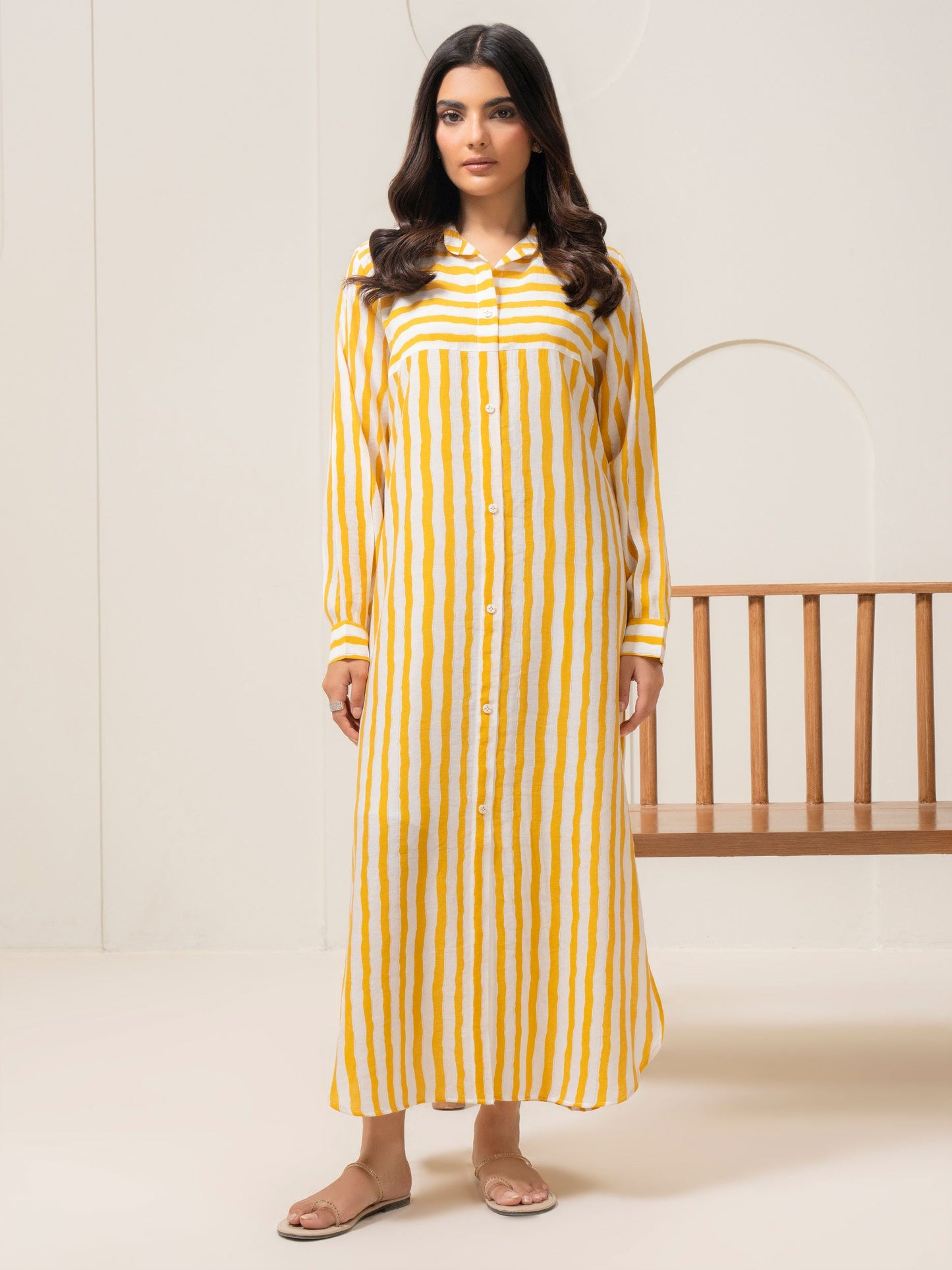 Printed Silk Dress