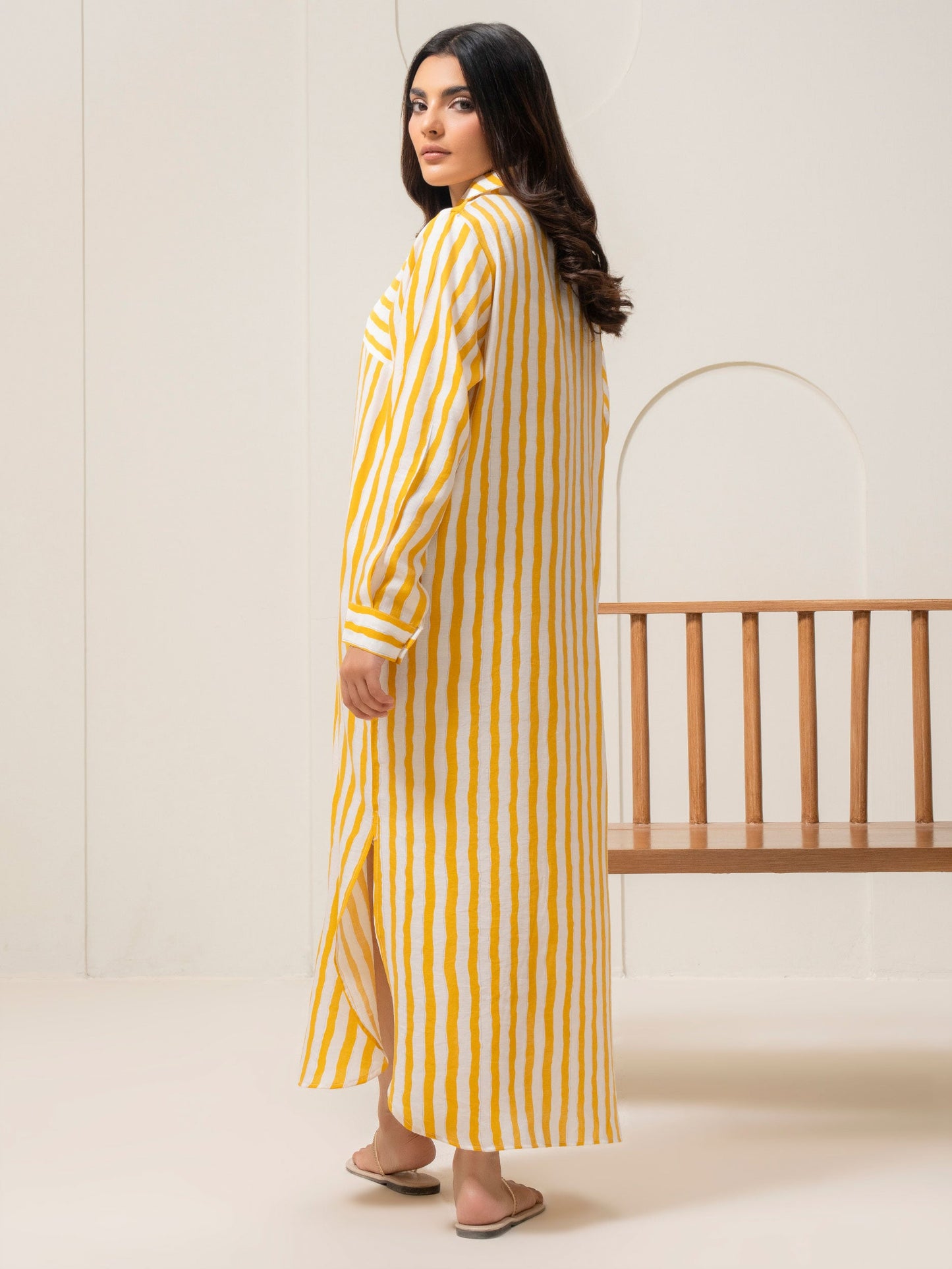 Printed Silk Dress