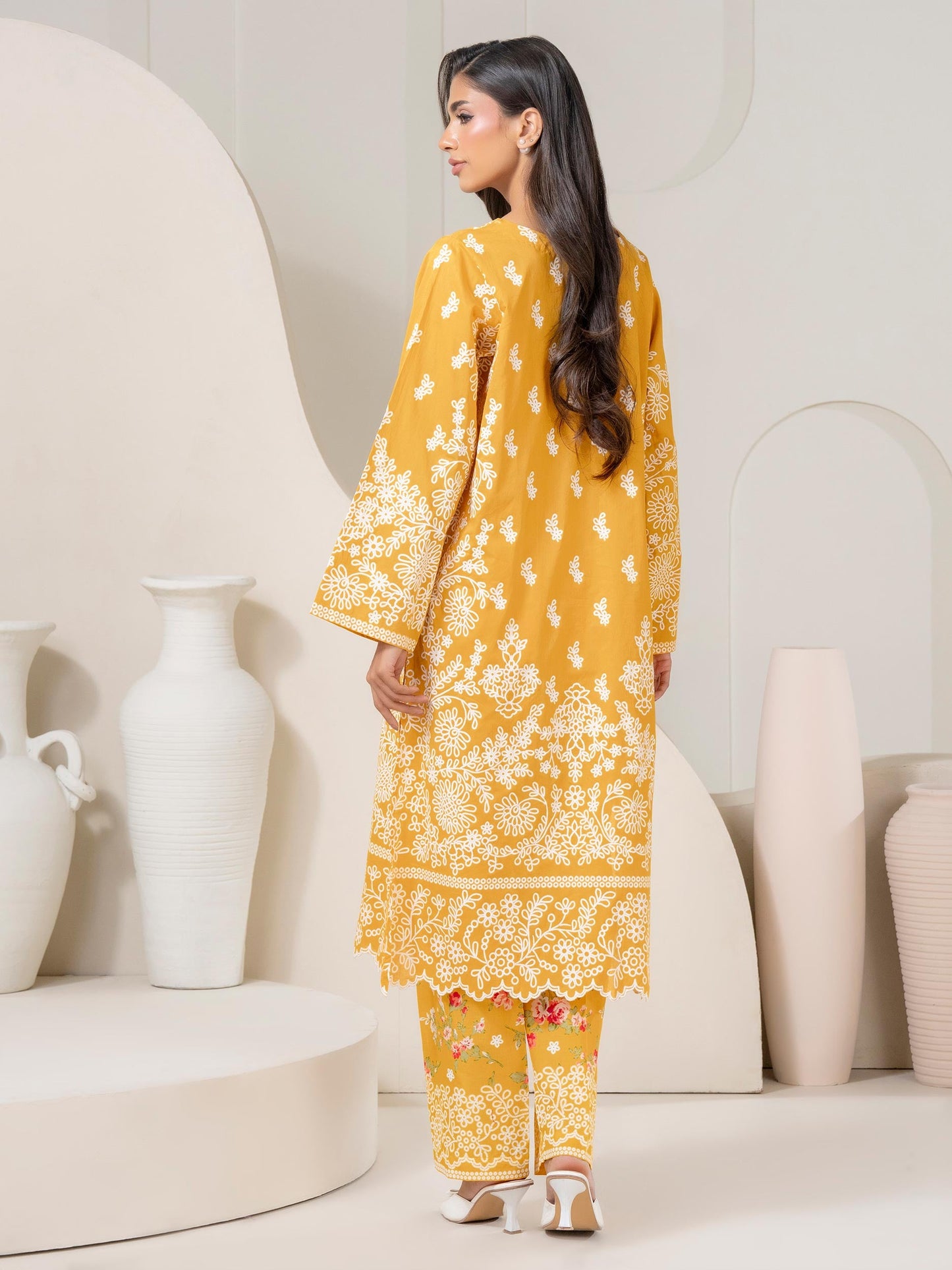 2 Piece Lawn Suit-Paste Print (Pret)