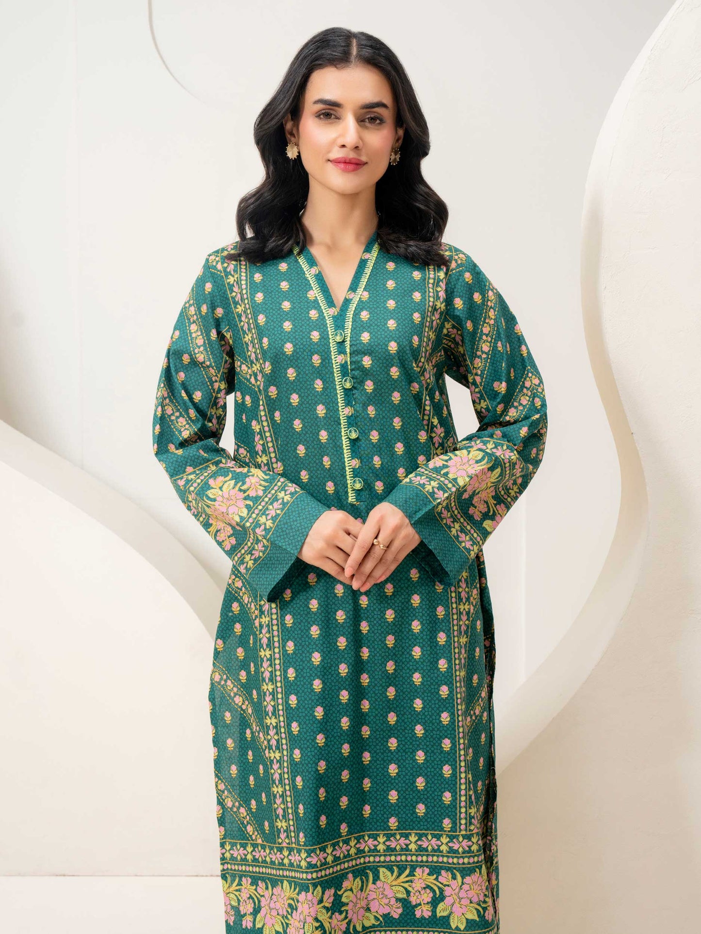 2 Piece Lawn Suit-Embroidered (Pret)