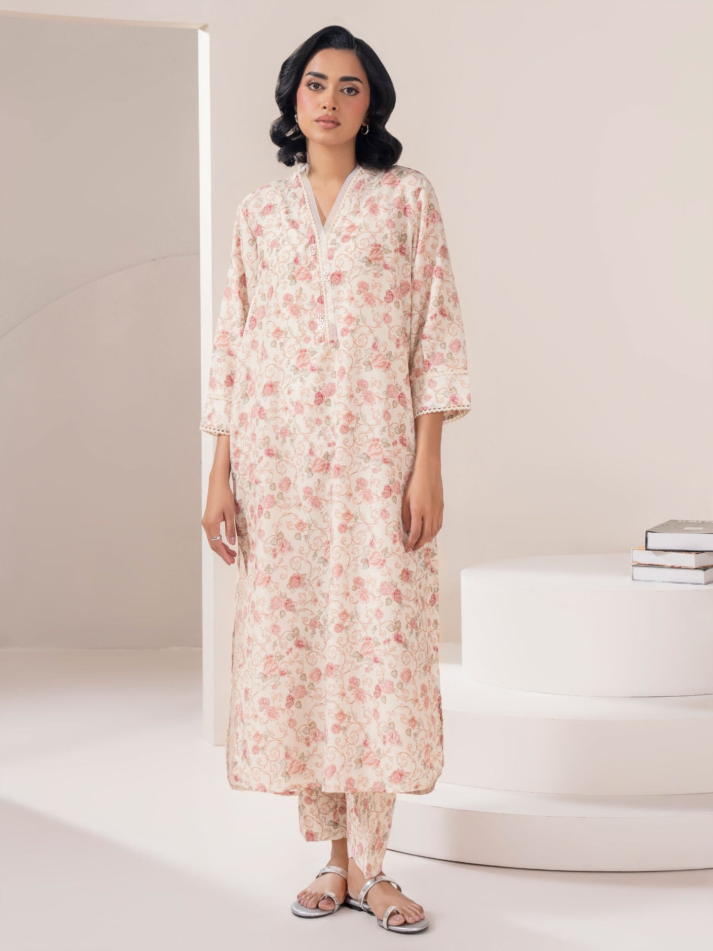 2 Piece Lawn Suit-Printed (Pret)