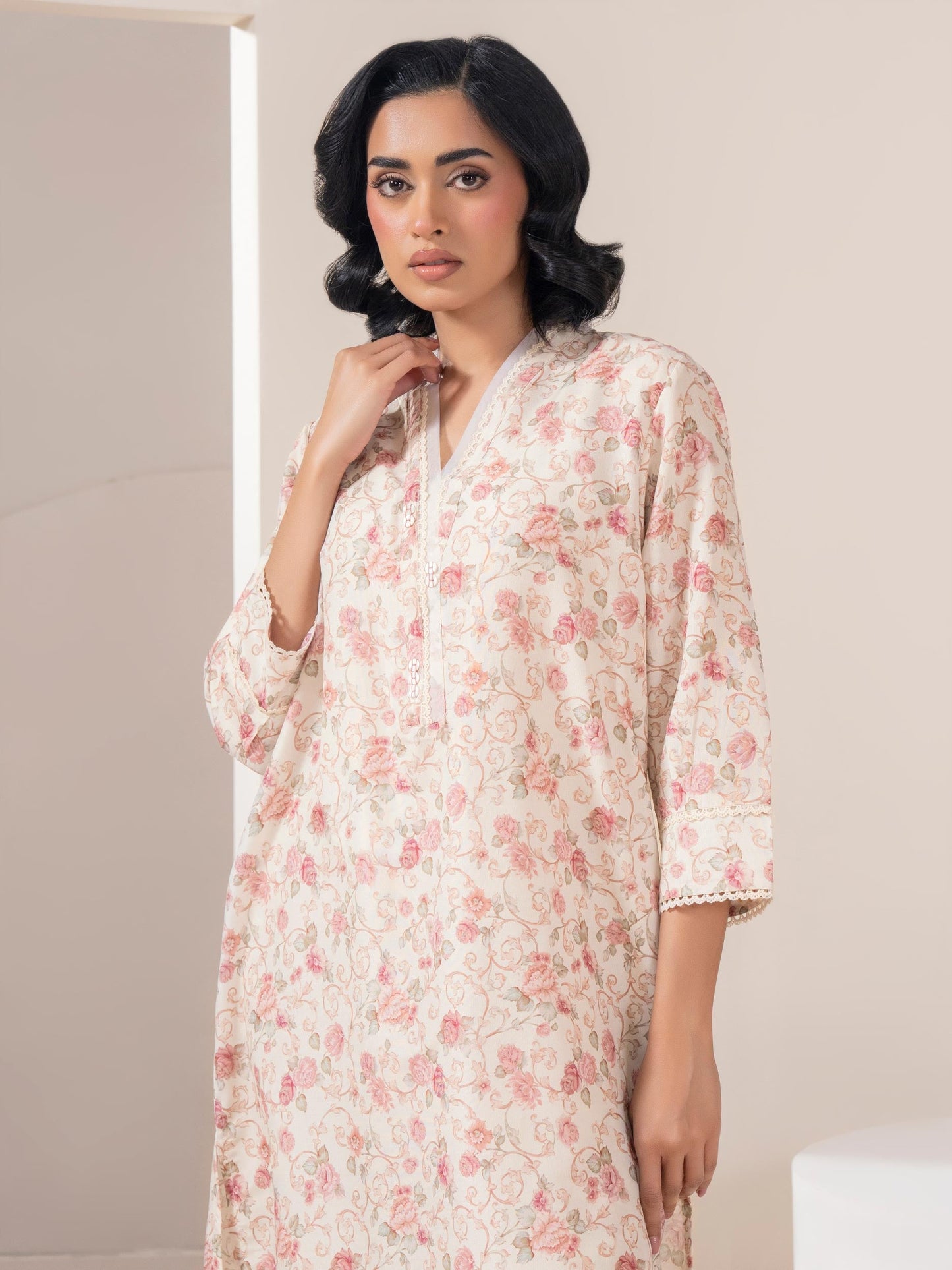 2 Piece Lawn Suit-Printed (Pret)