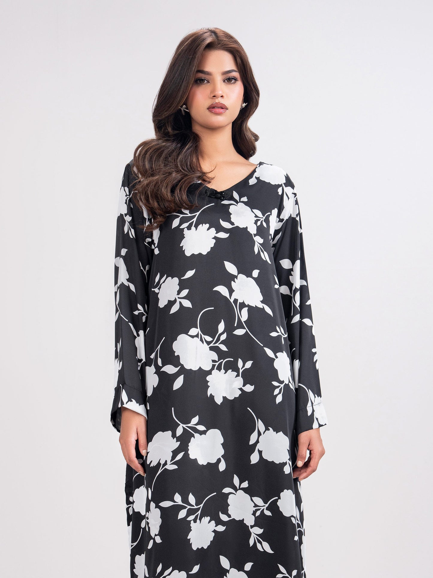 2 Piece Silk Suit- Embellished (Pret)