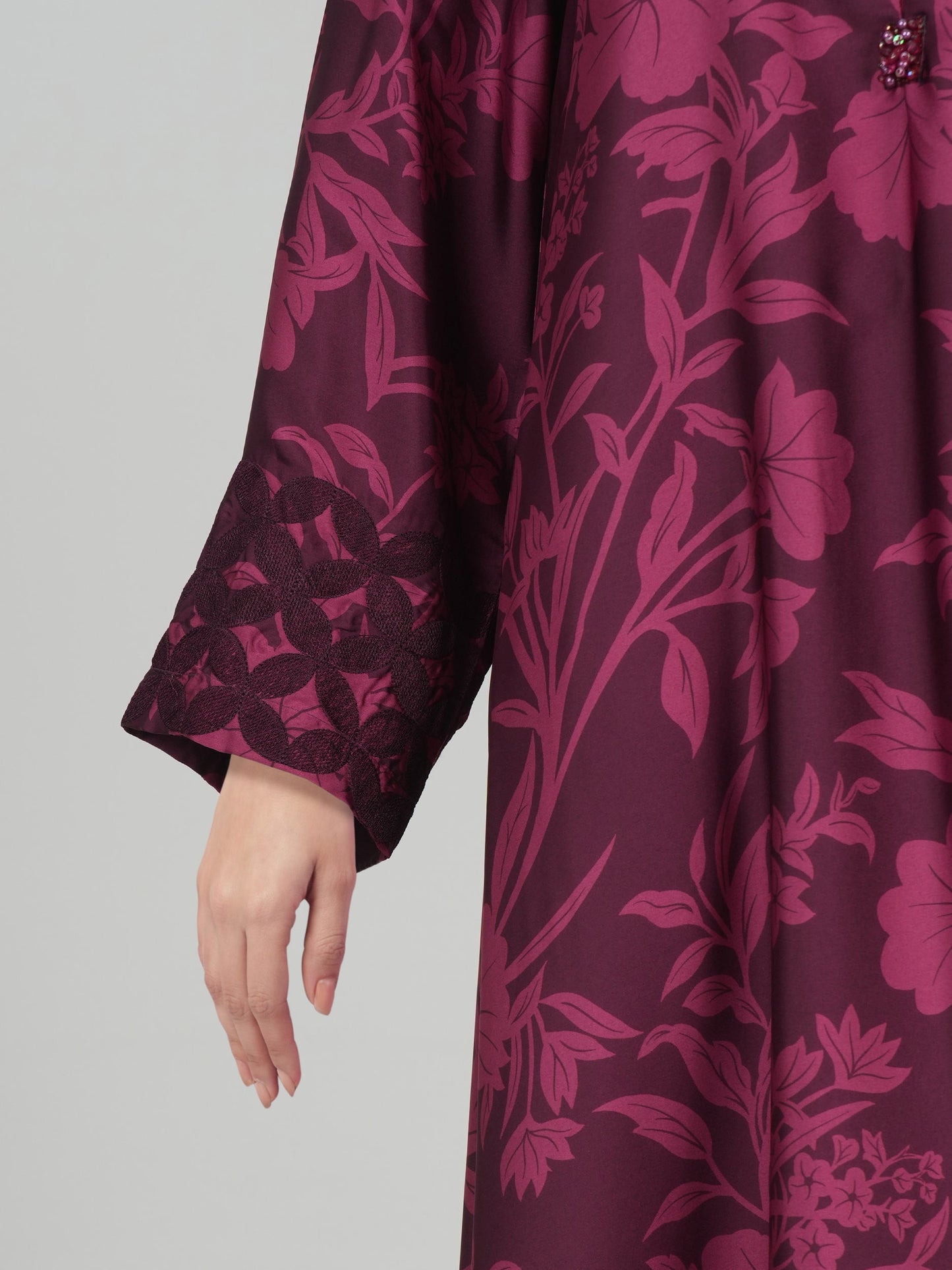 2 Piece Silk Suit- Embroidered (Pret)