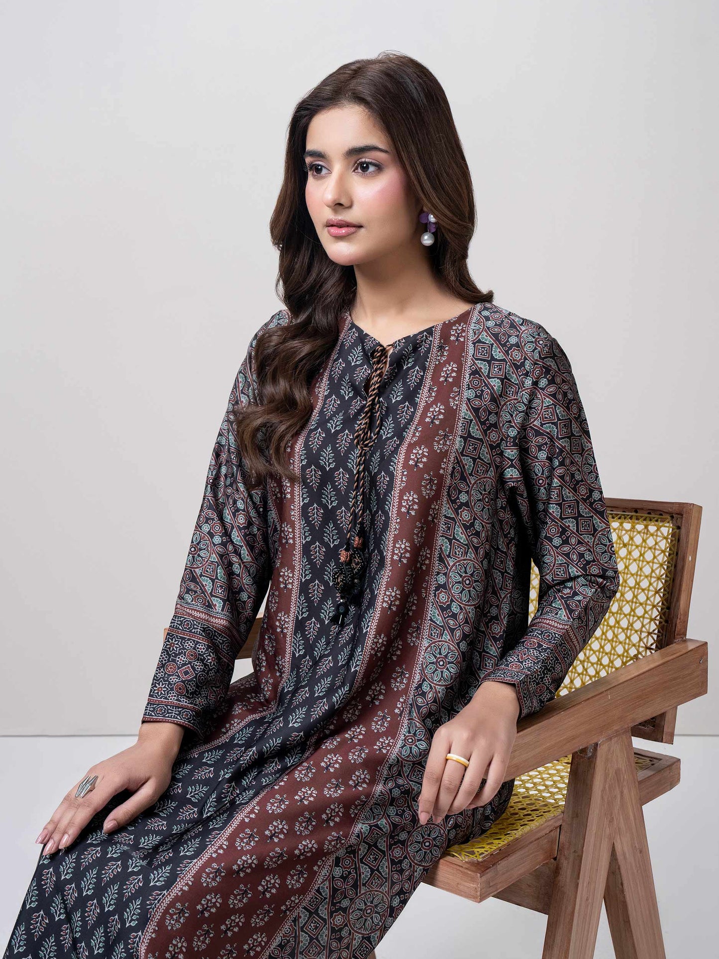 2 Piece Silk Suit (Pret)