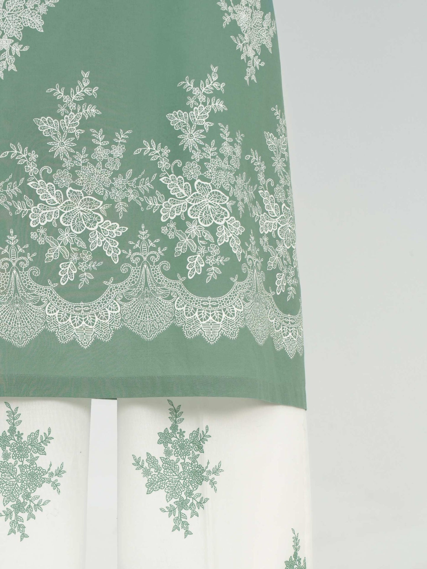 2 Piece Cambric Suit (Pret)