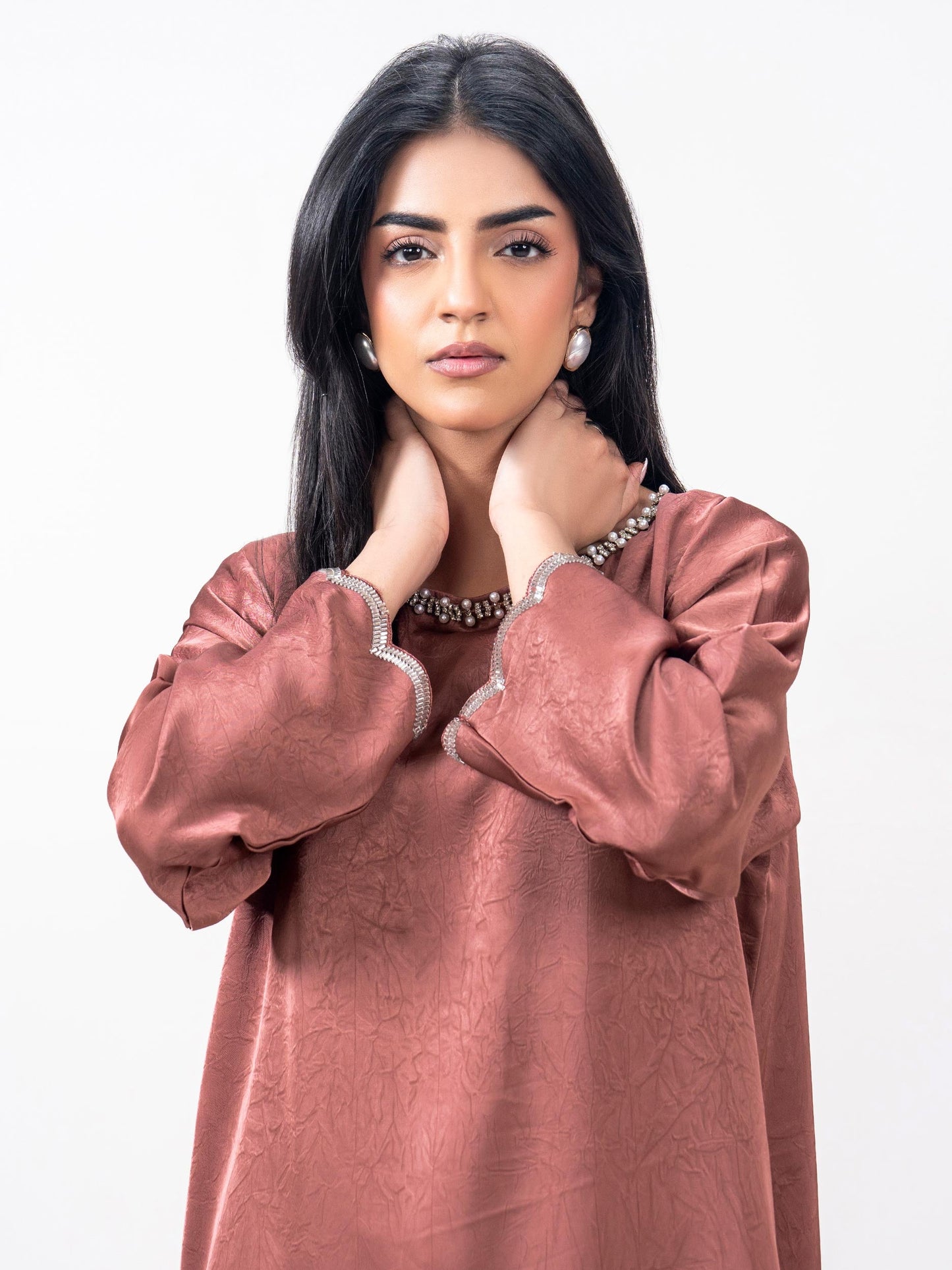 Premium Silk Co-ord set- Embellished