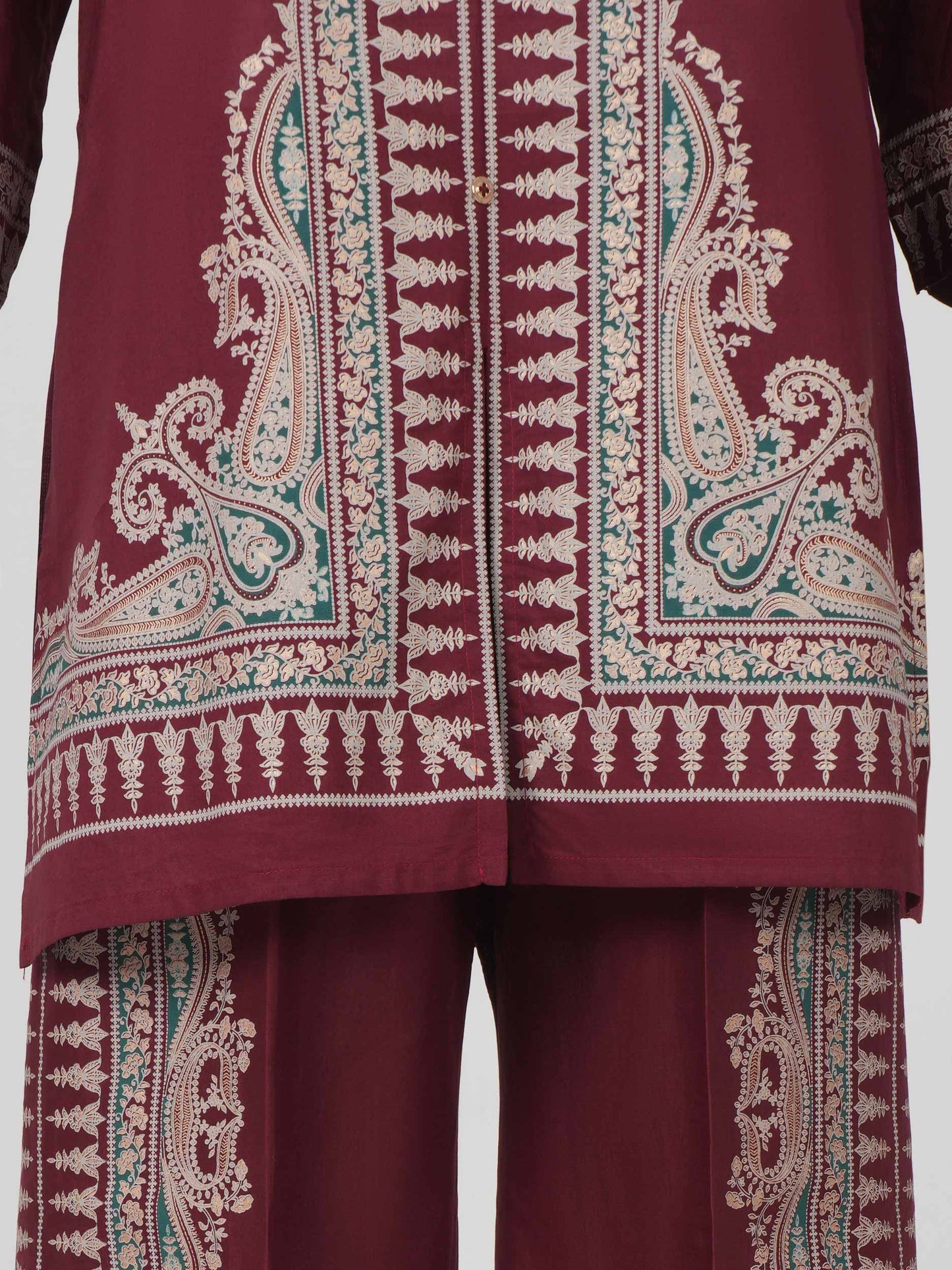 2 Piece Cambric Suit (Pret)