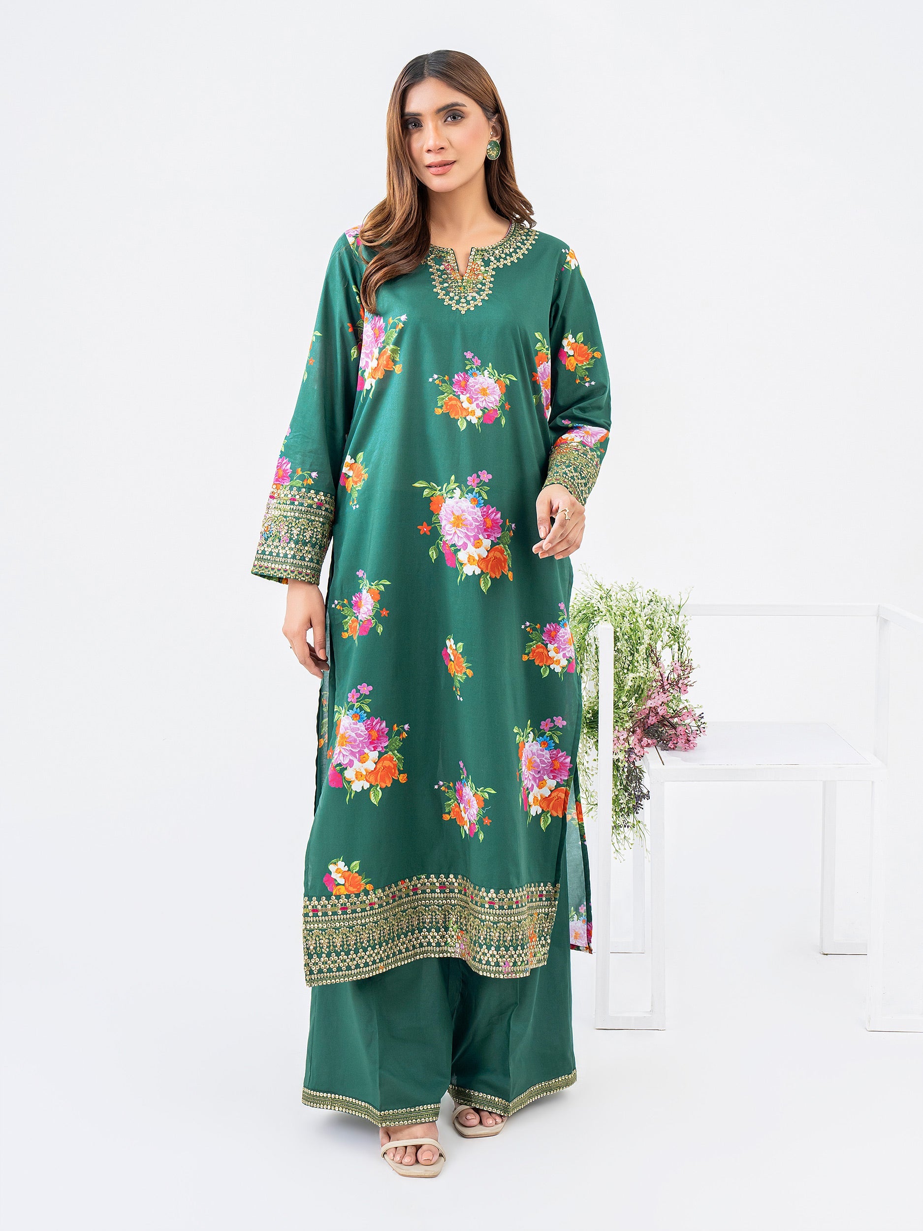 2 Piece Lawn Suit-Embroidered (Pret) Limelight 2 Piece Lawn Suit-Embroidered (Pret) Limelight