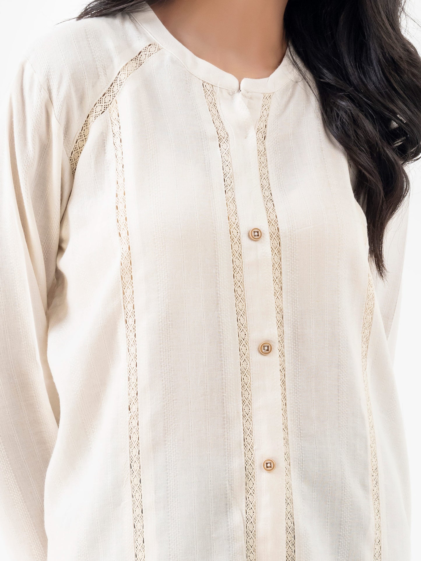Dyed Jacquard Top