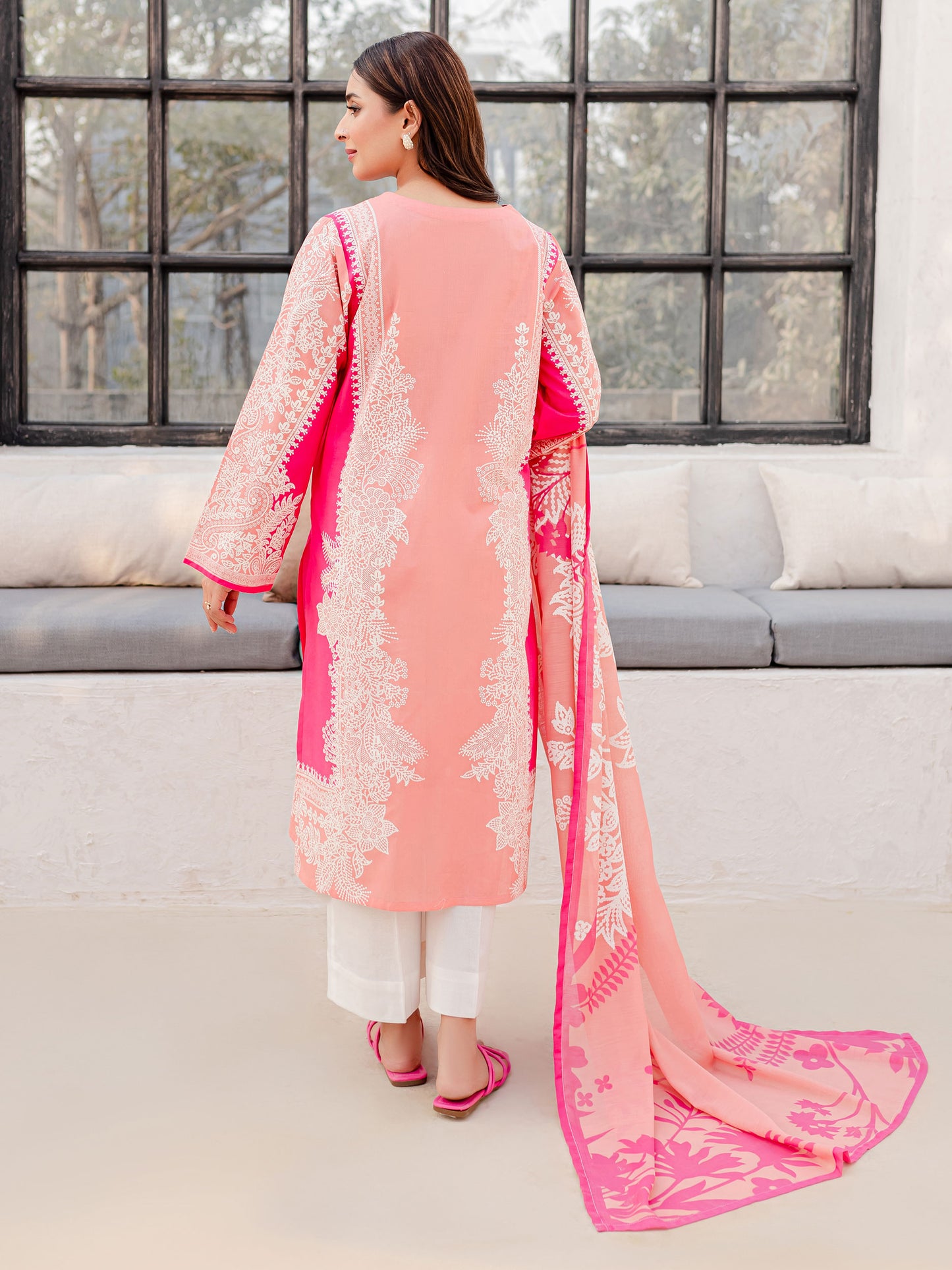 2 Piece Lawn Suit-Embroidered (Pret)