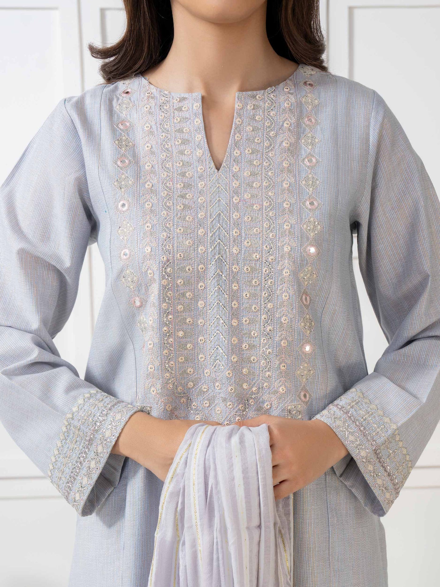 2 Piece Missouri Suit-Embellished (Pret)