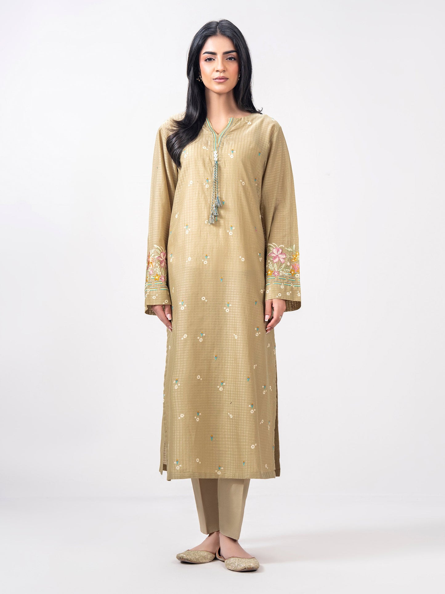 Lawn Texture- Embroidered (Pret)