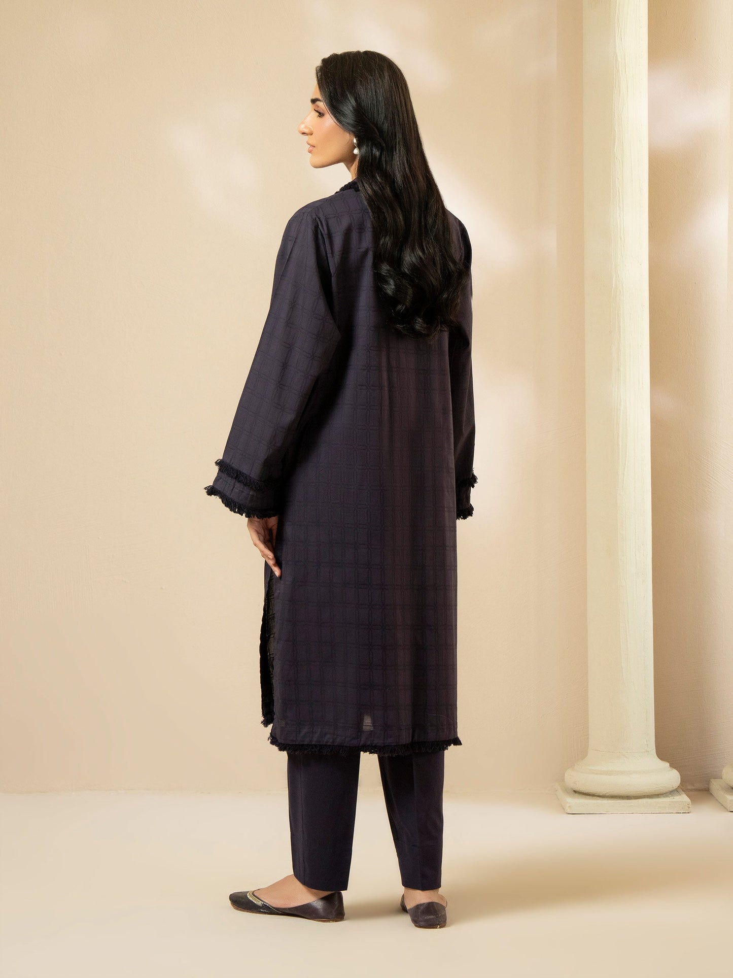 2 Piece Jacquard Suit (Pret)