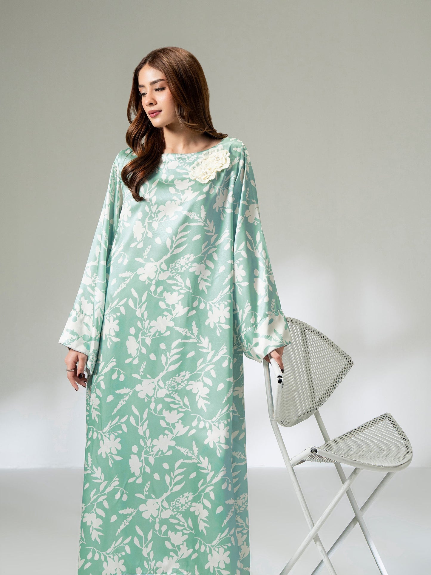 2 Piece Silk Suit (Pret)