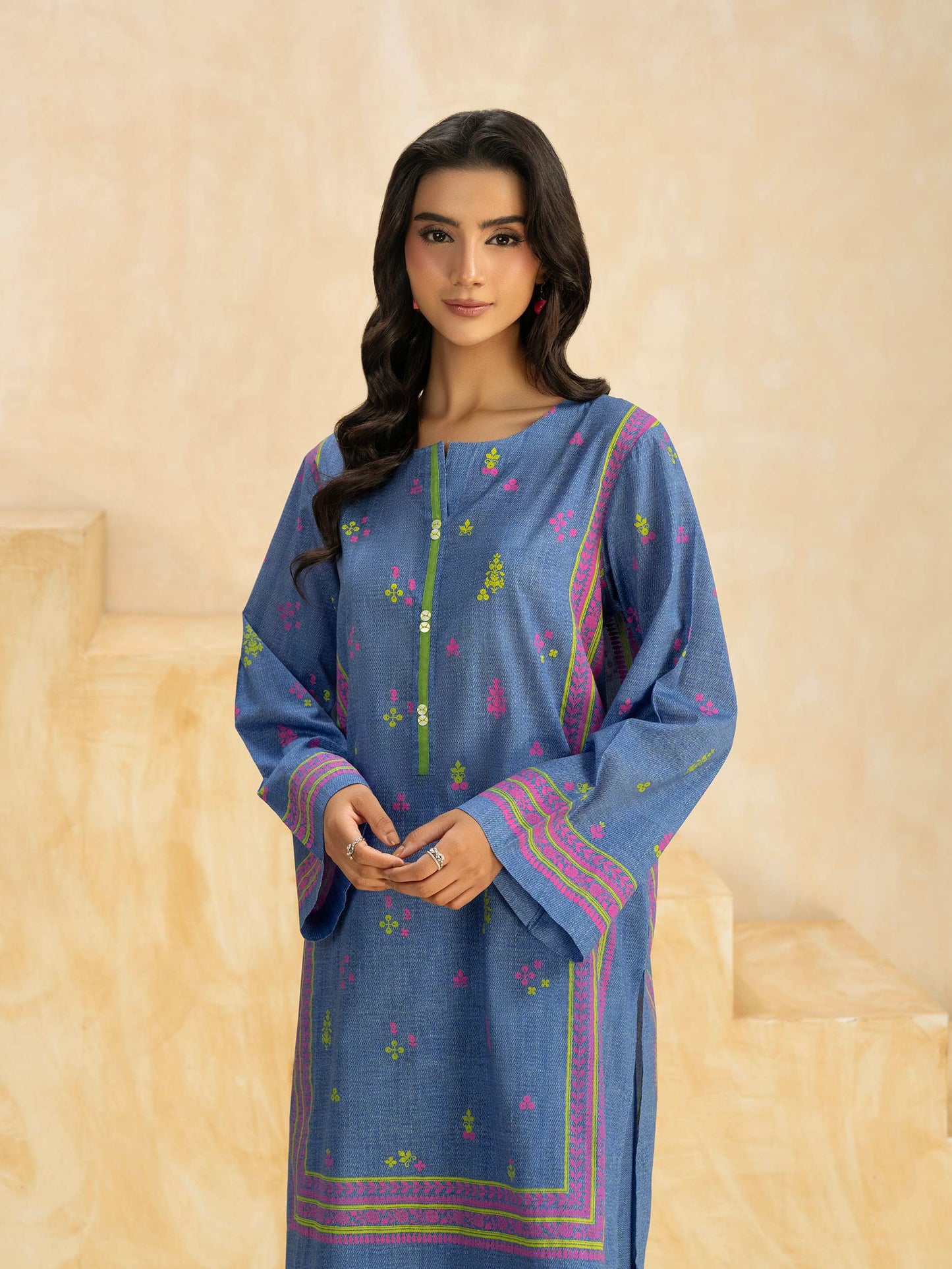 2 Piece Lawn Suit-Paste Print (Pret)