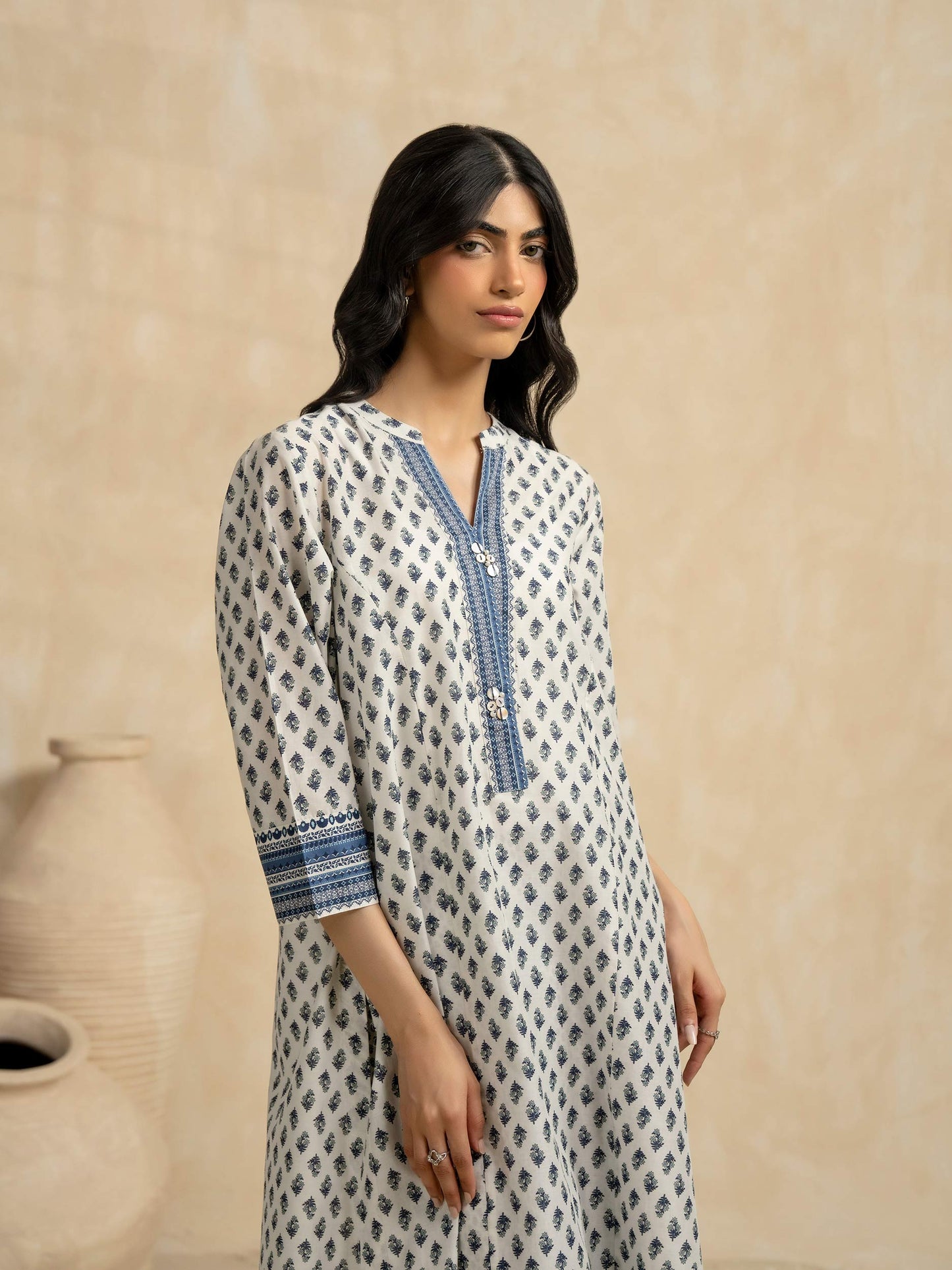 2 Piece Lawn Suit-Printed (Pret)