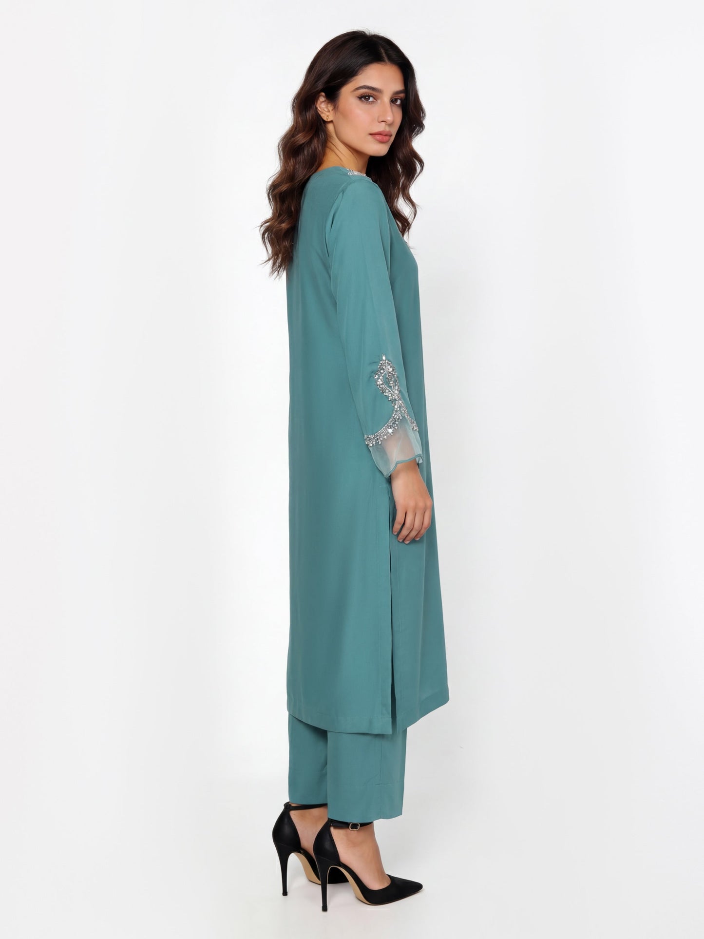 2 Piece Grip Suit- Embroidered (Pret)