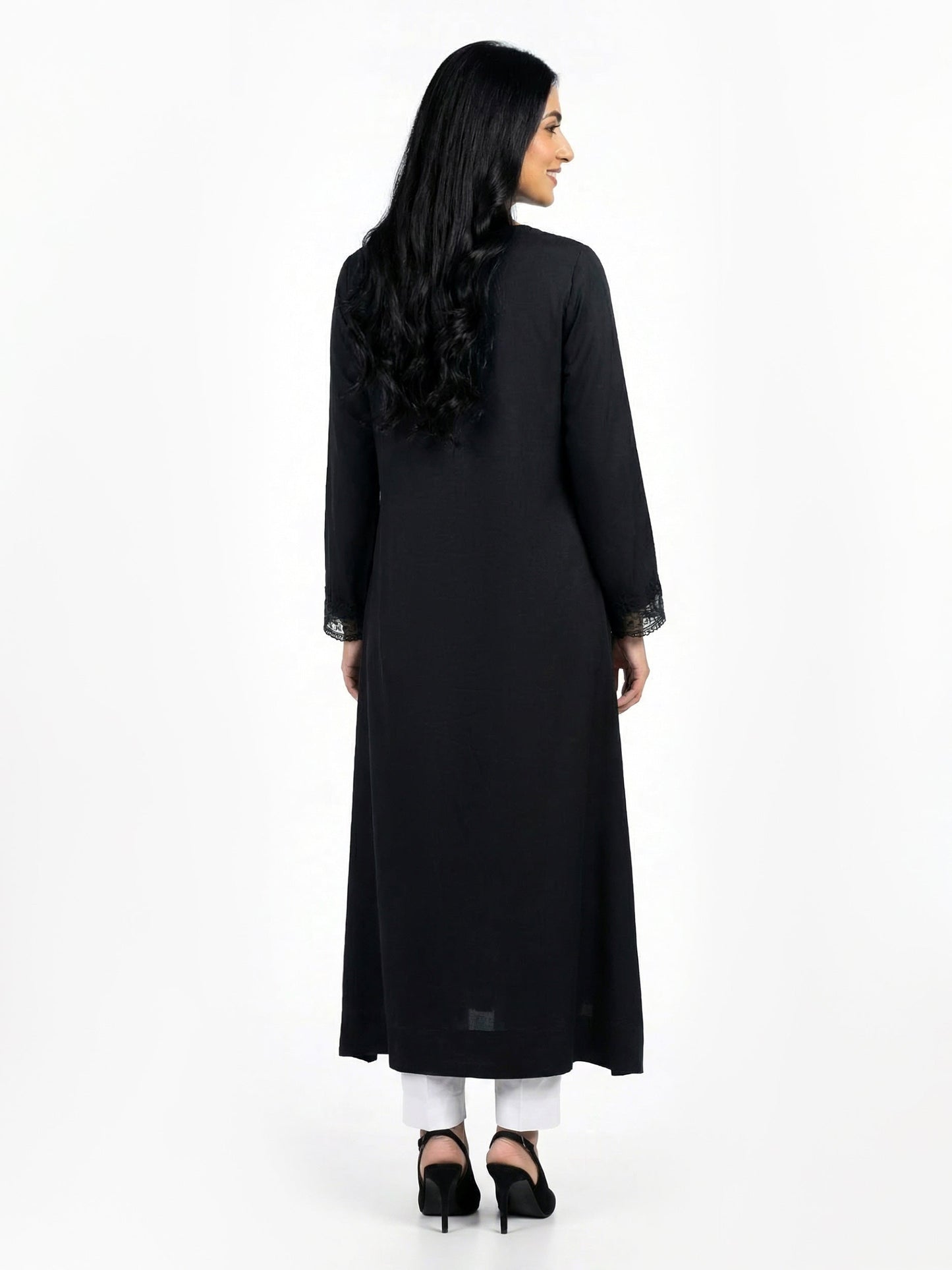 Silk Shirt- Embroidered (Pret)