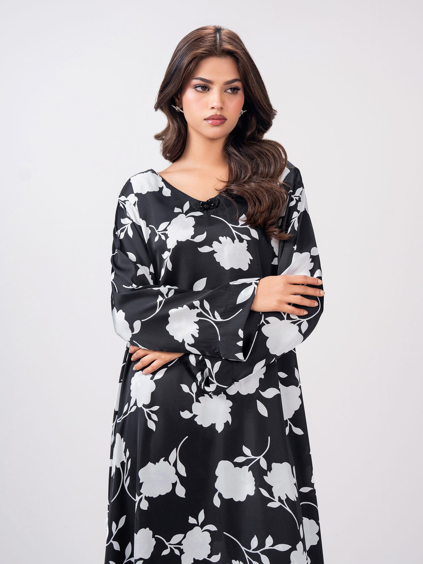 2 Piece Silk Suit- Embellished (Pret)