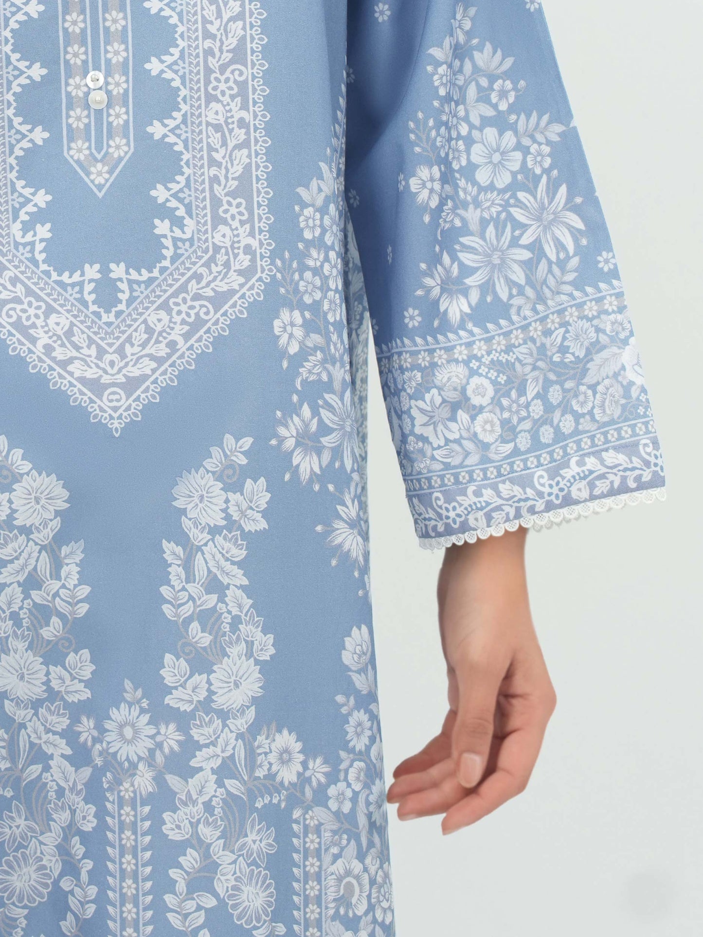 2 Piece Cambric Suit (Pret)