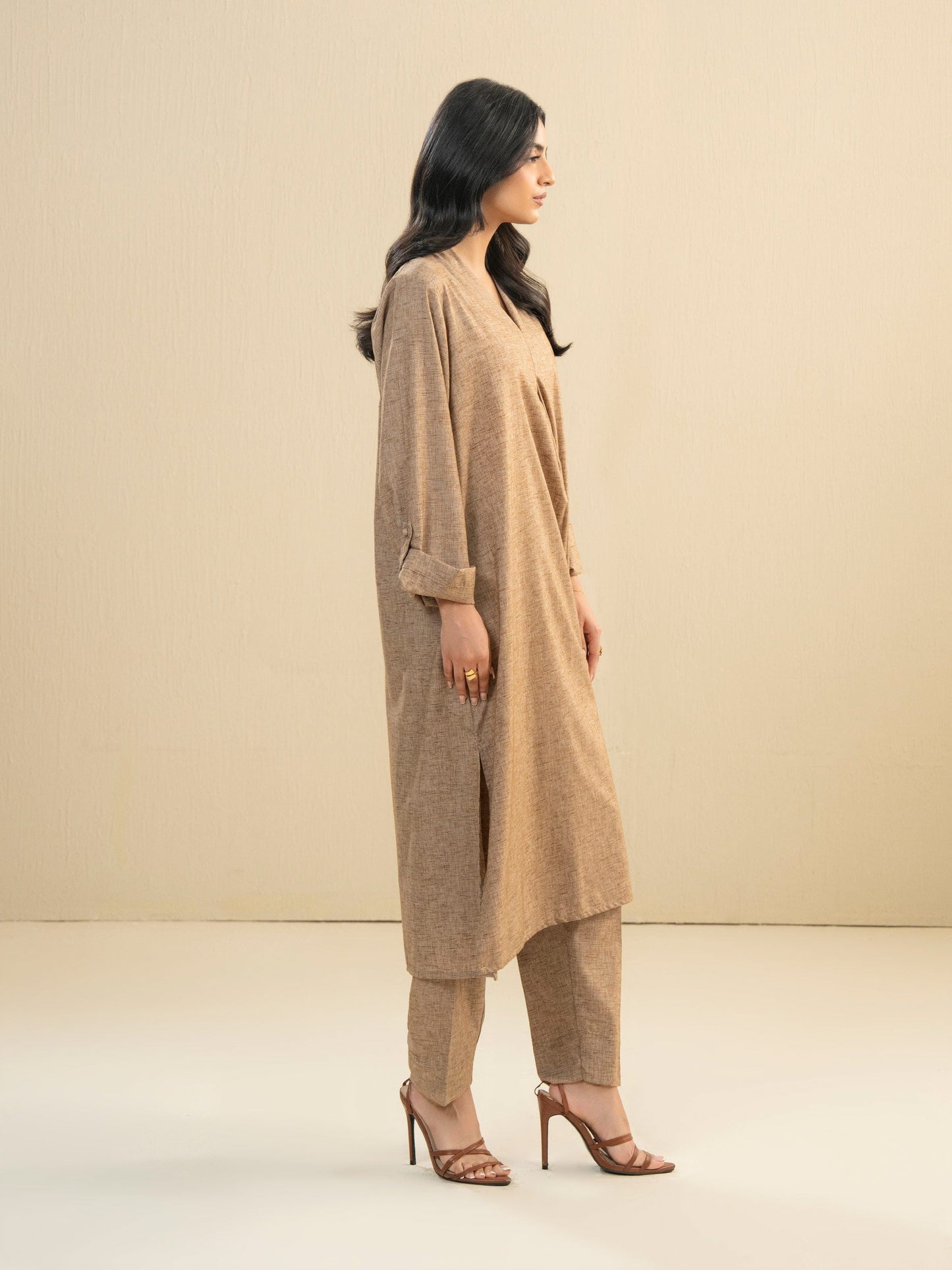 2 Piece Yarn Dyed Suit-Dyed (Pret)