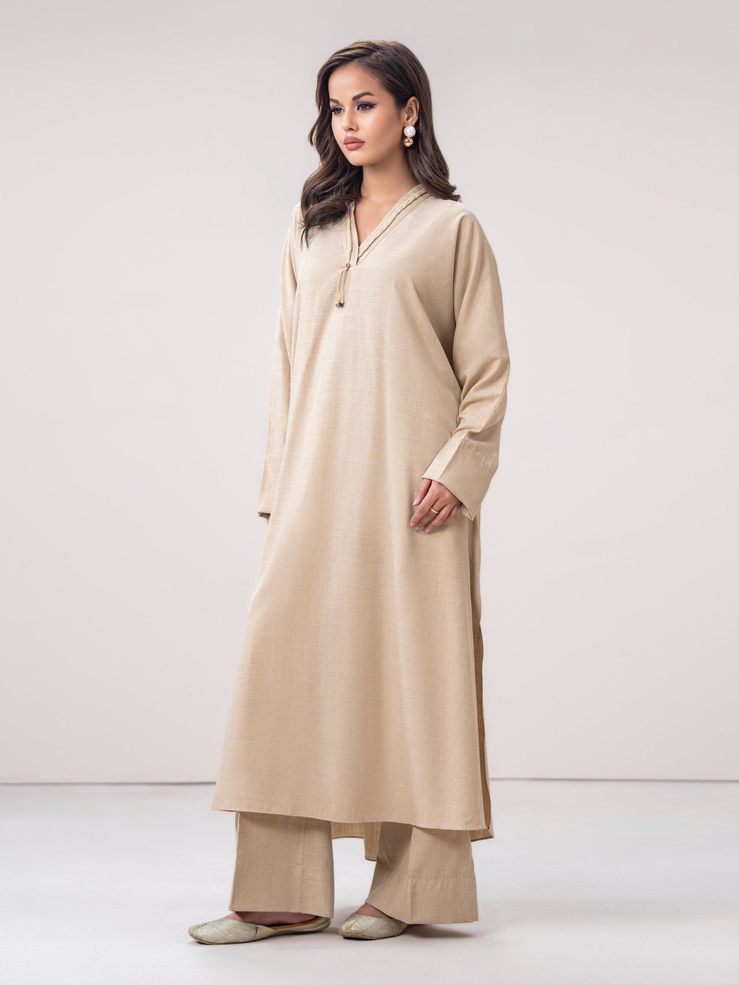 2 Piece Yarn Dyed Suit (Pret)