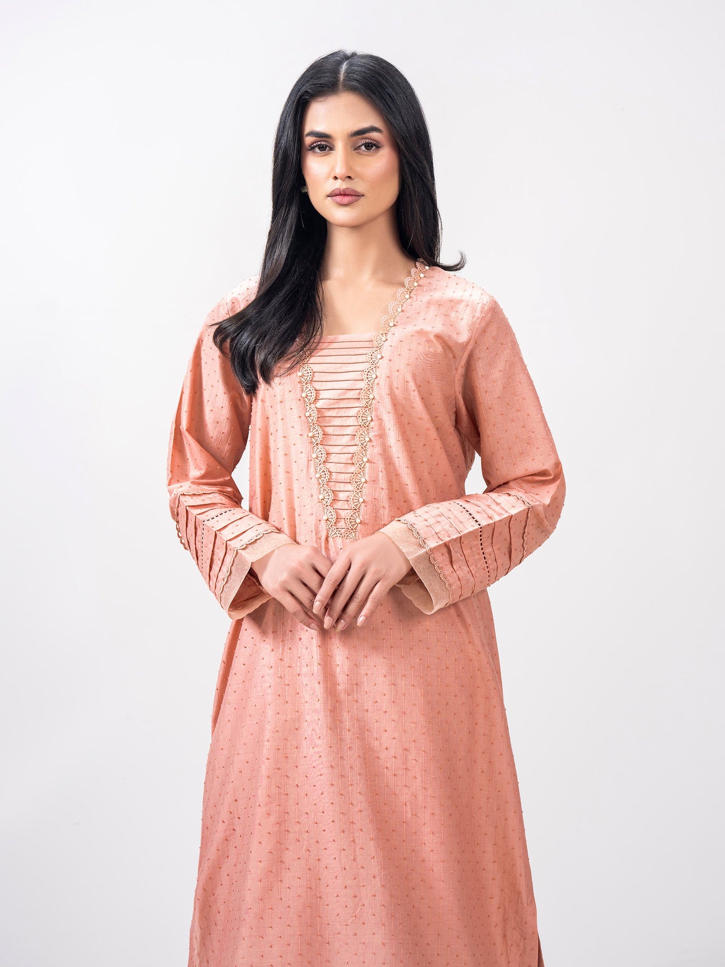 2 Lawn Texture- Embroidered (Pret)