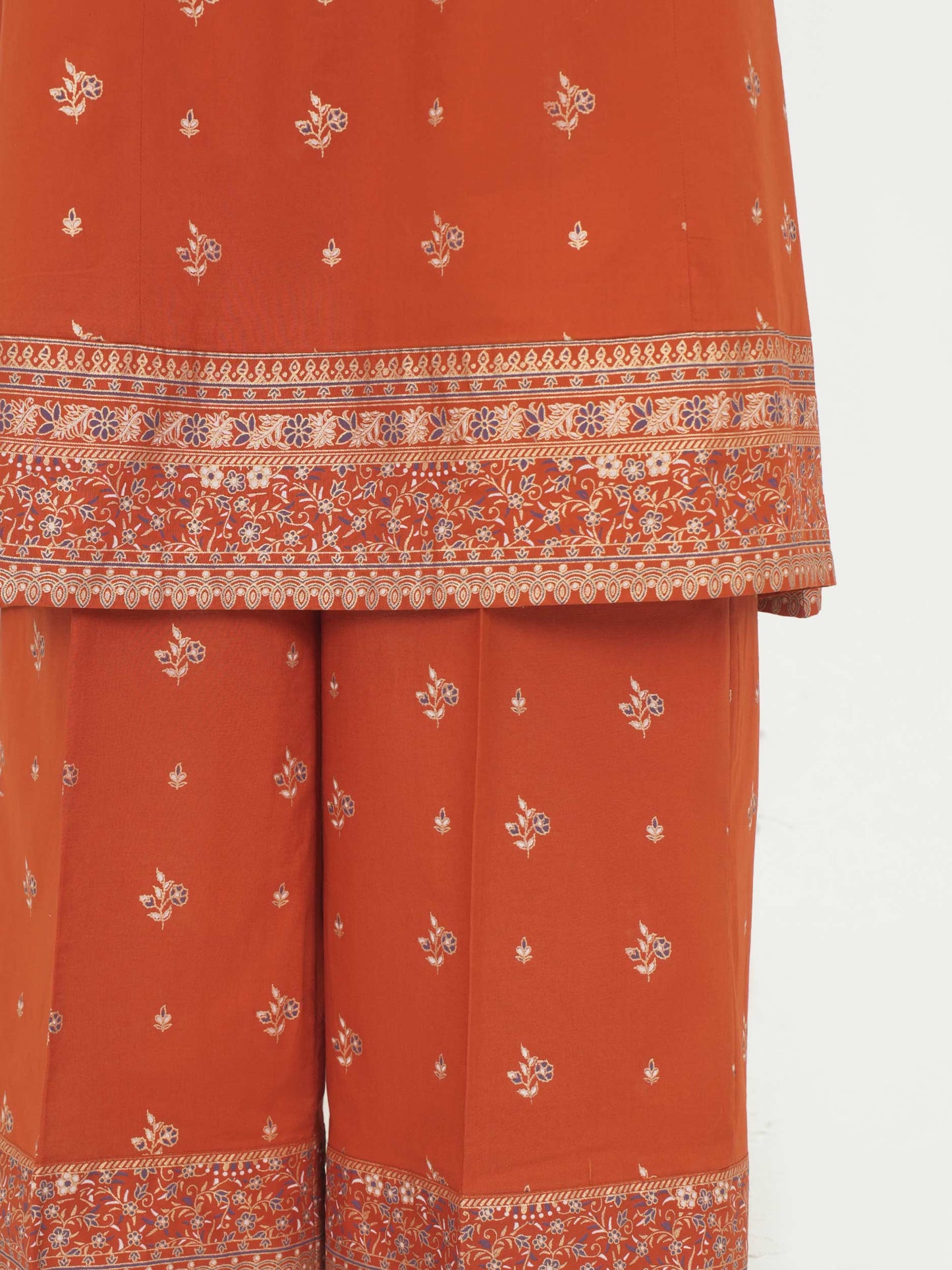 2 Piece Cambric Suit (Pret)