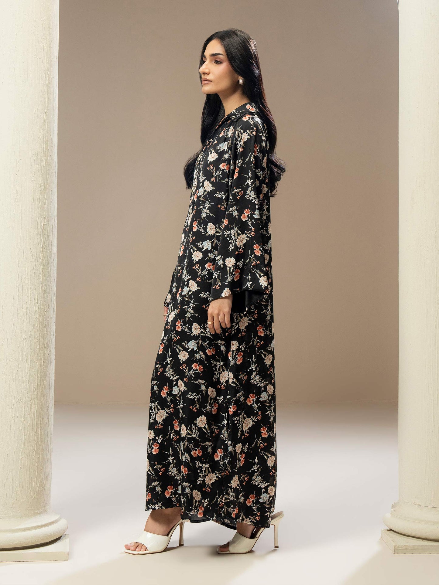 Silk Shirt-Printed (Pret)