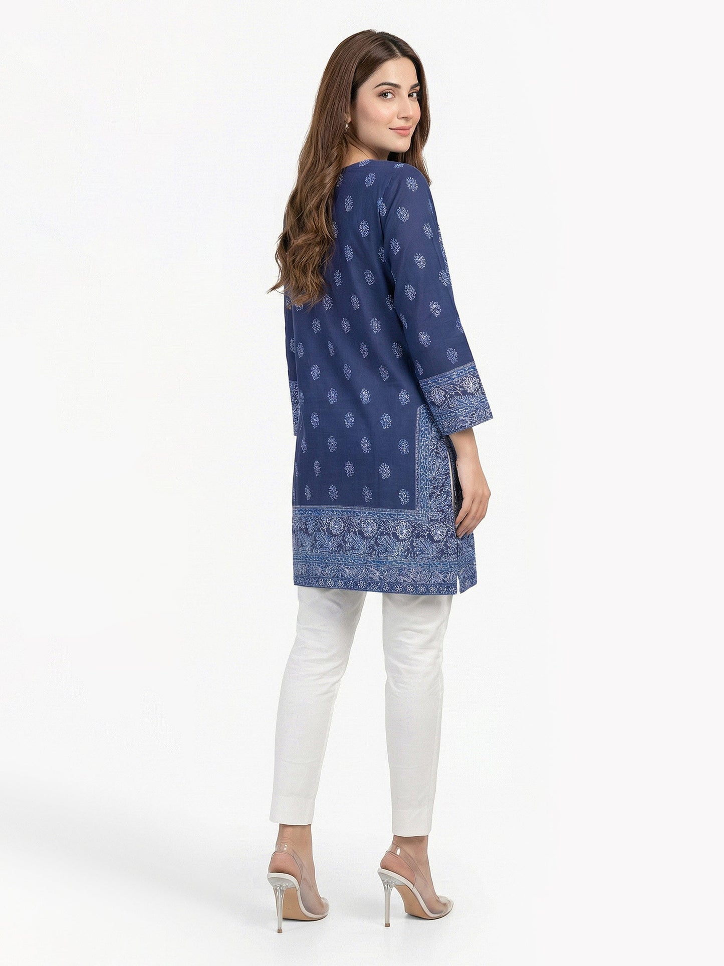 Cambric Slub Kurti (Pret)