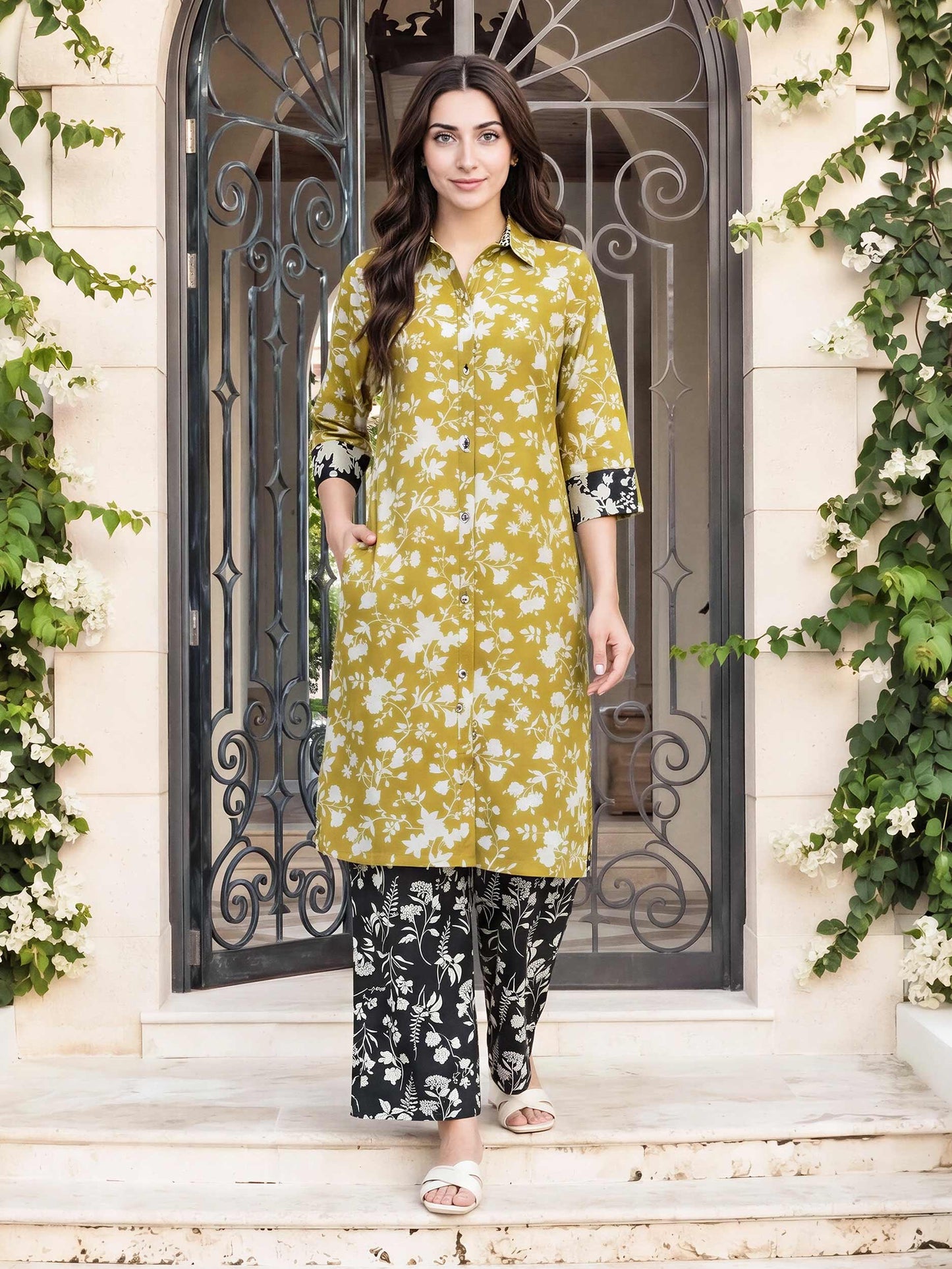 2 Piece Lawn Suit (Pret)