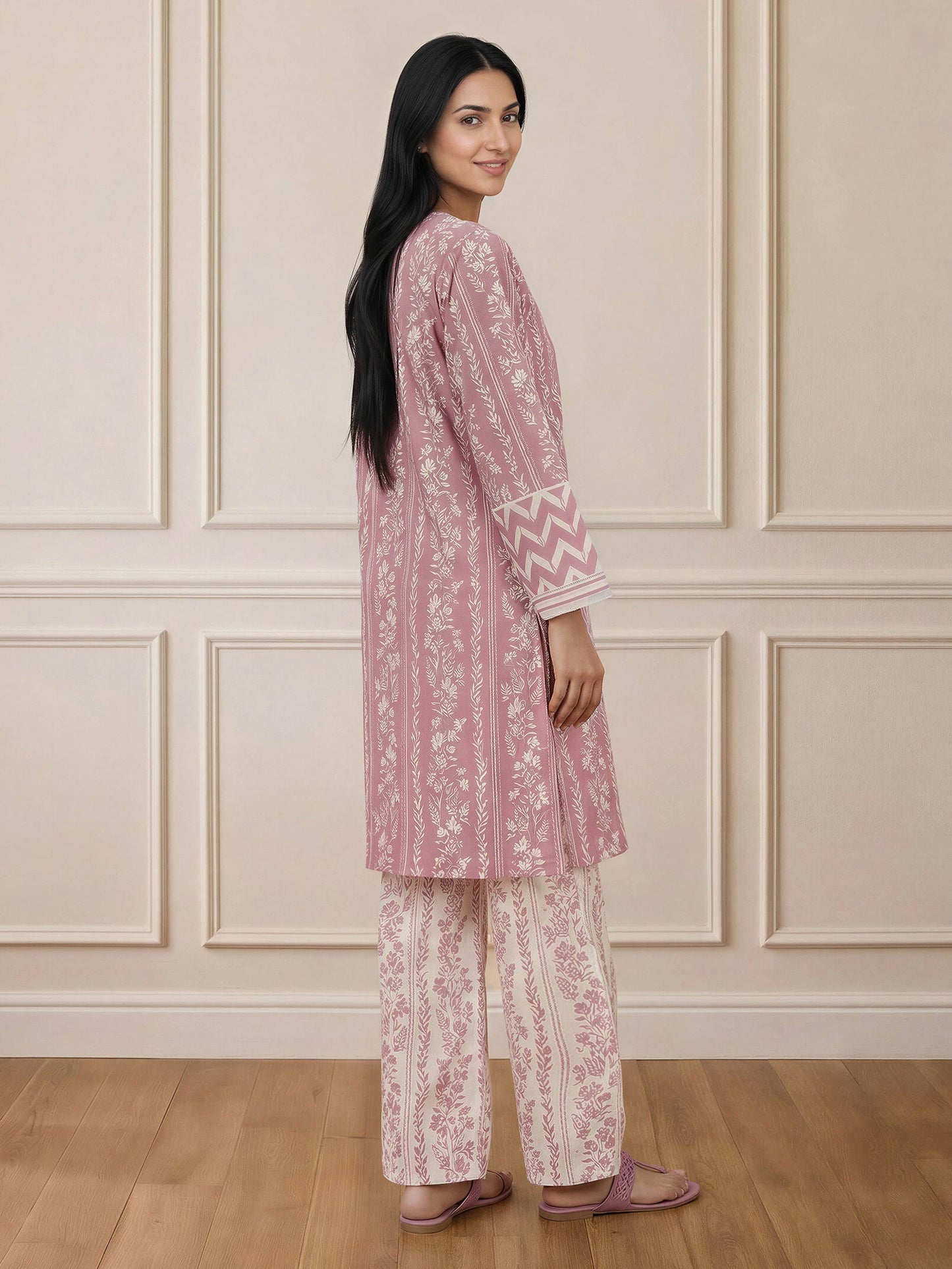 2 Piece Lawn Suit (Pret)