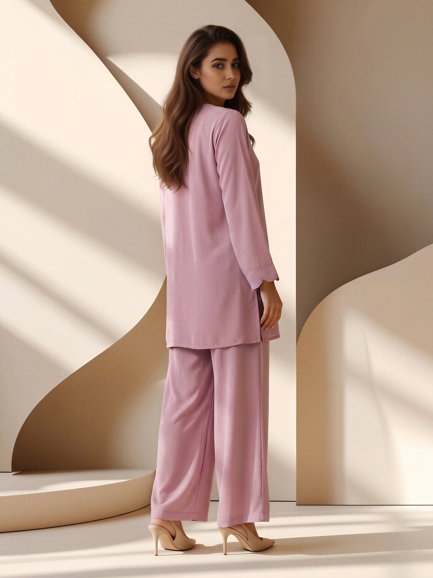 Grip Co-ord Set- Embroidered