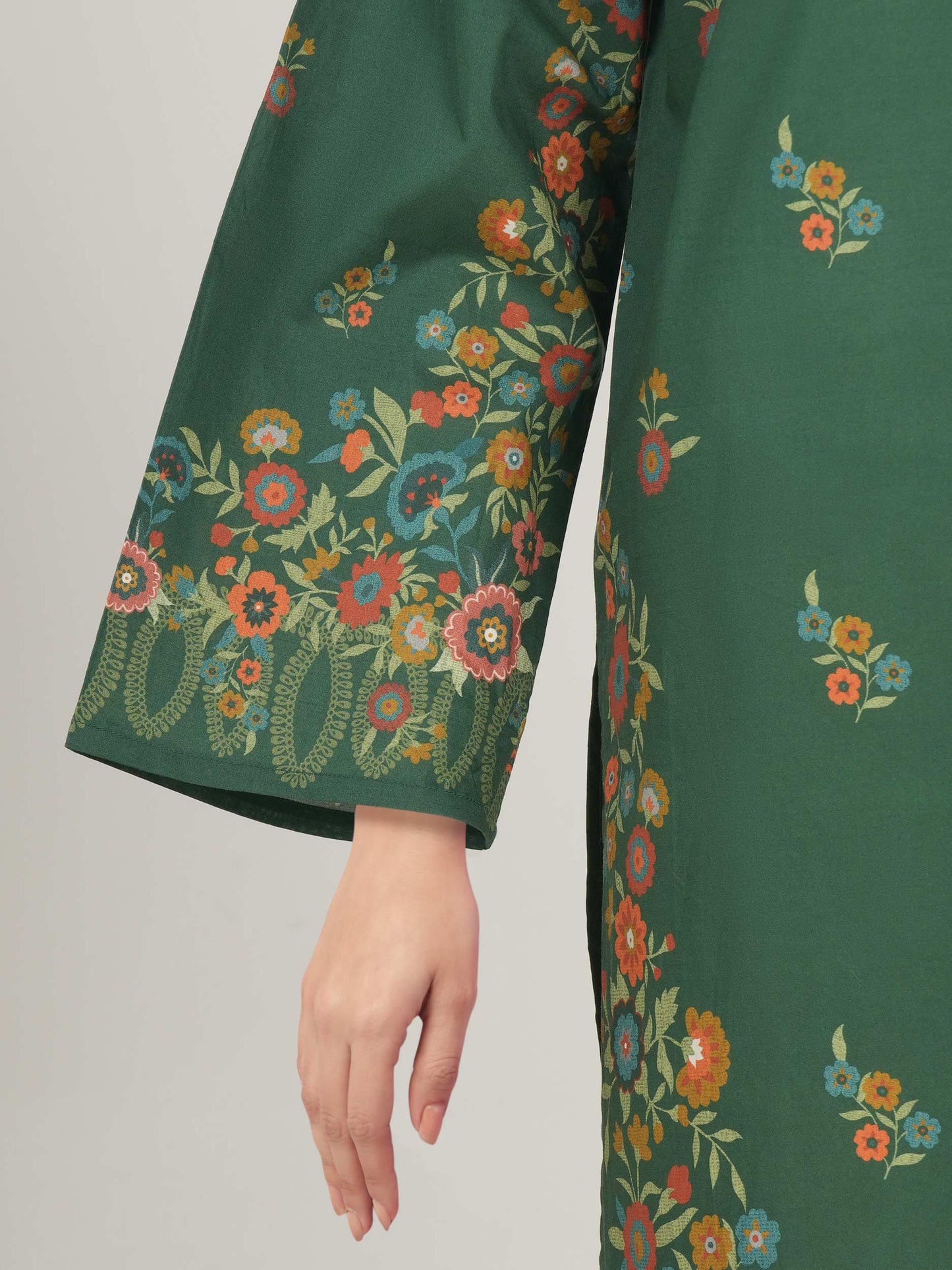 2 Piece Lawn Slub Suit (Pret)