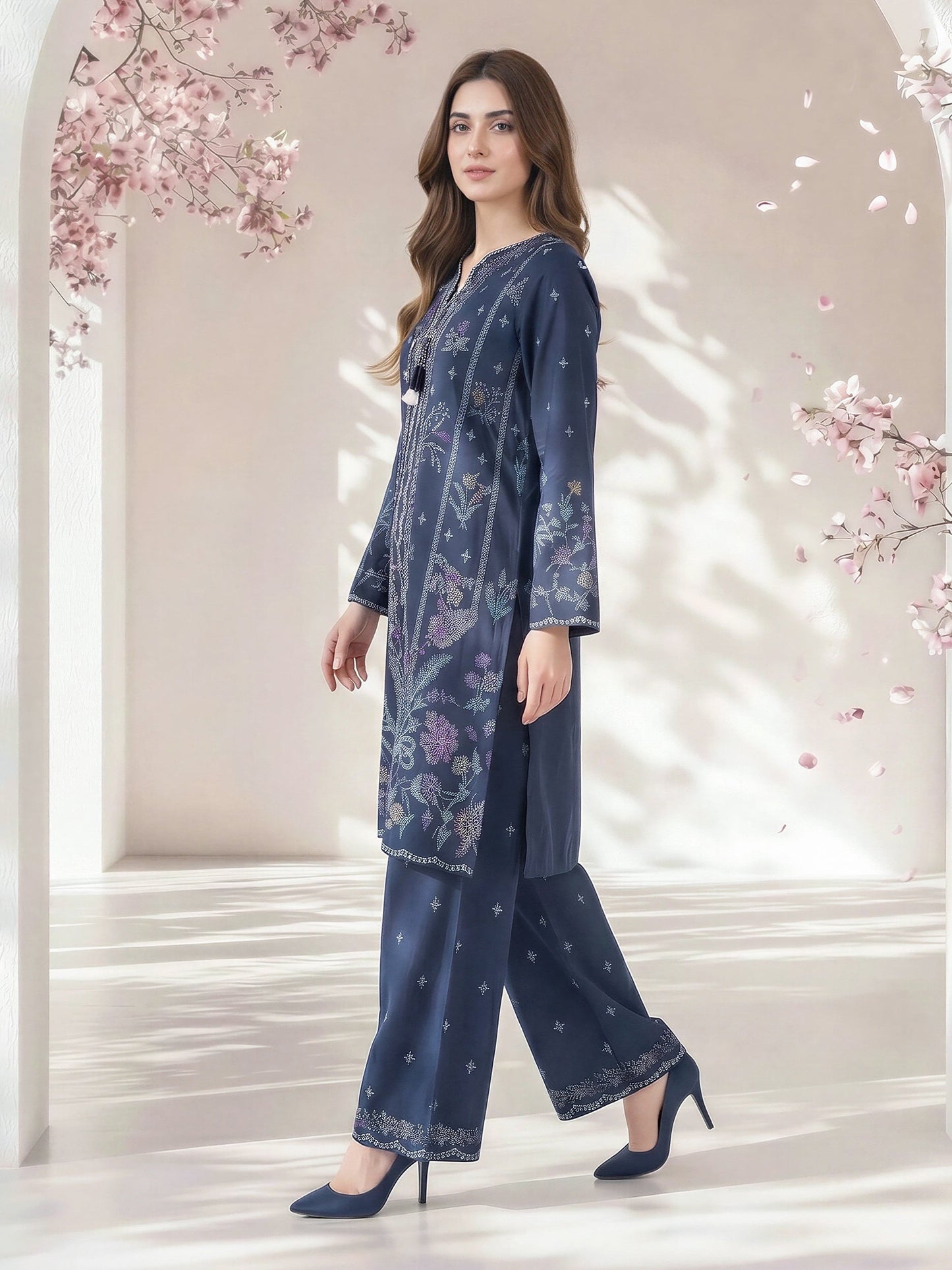 2 Piece Lawn Suit (Pret)