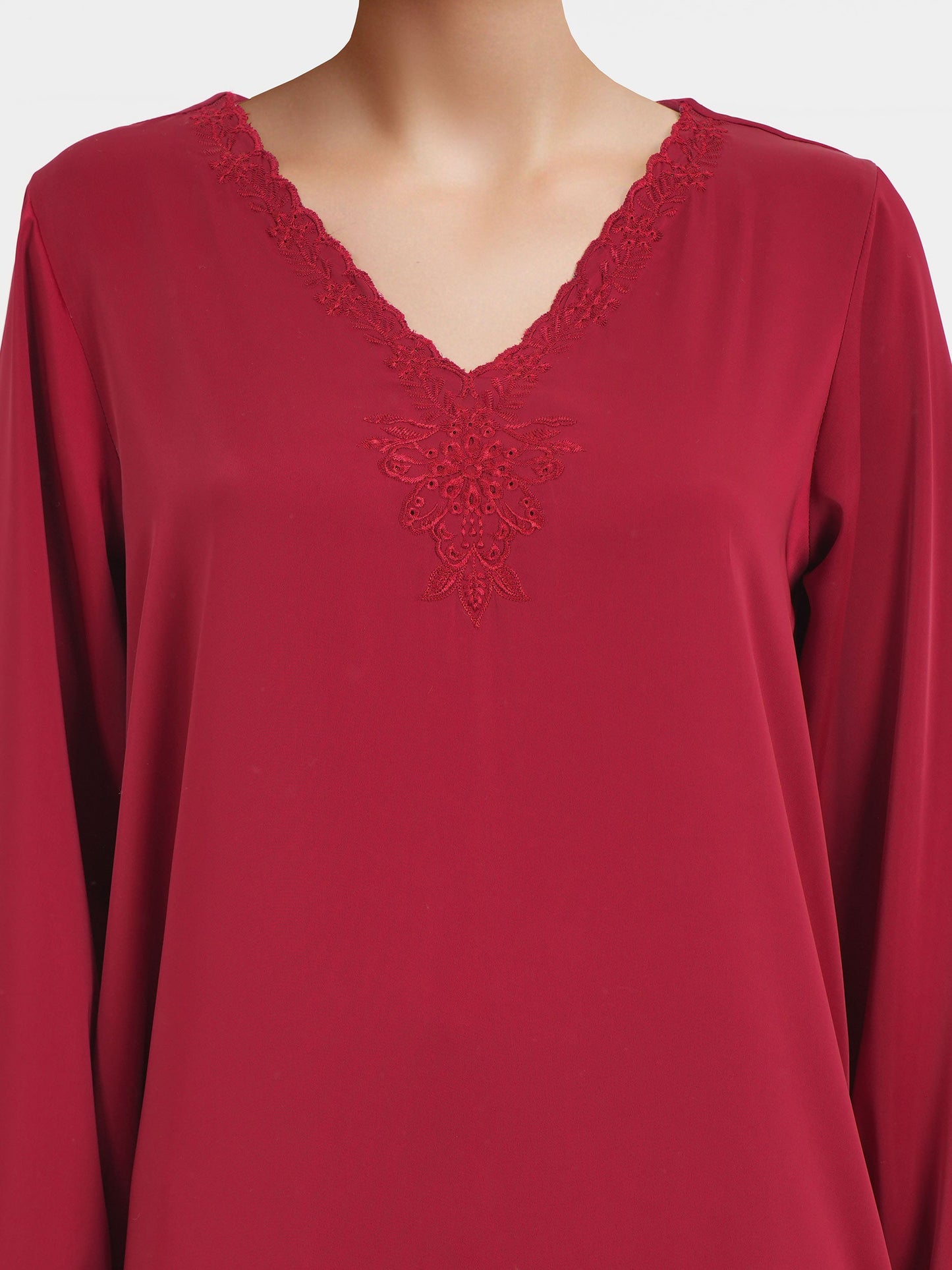 2 Piece Premium Silk Suit- Embroidered (Pret)