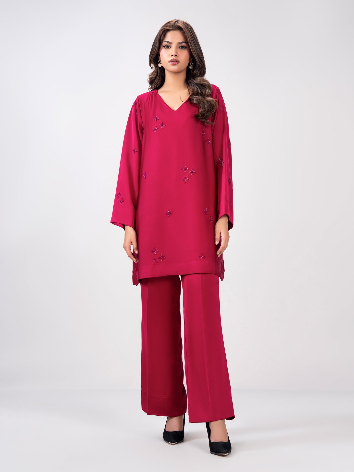 2 Piece Premium Silk- Embellished (Pret)