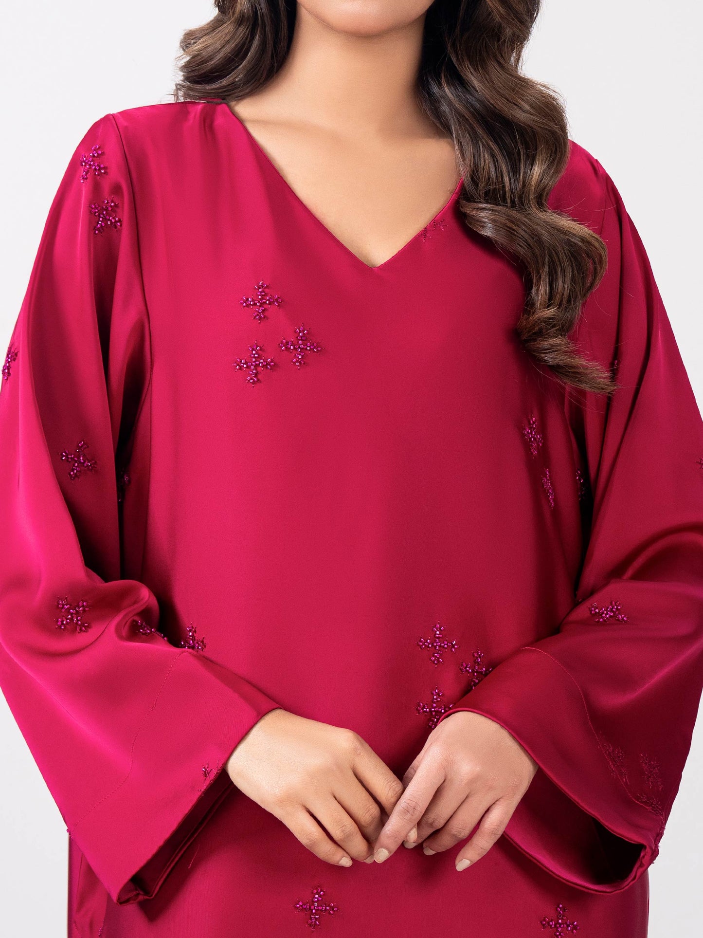 2 Piece Premium Silk- Embellished (Pret)