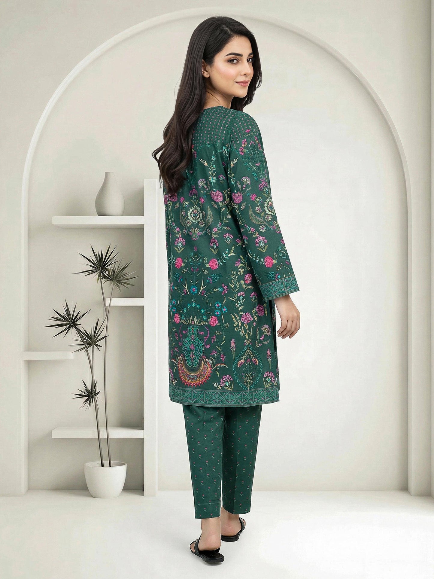 2 Piece Lawn Suit (Pret)