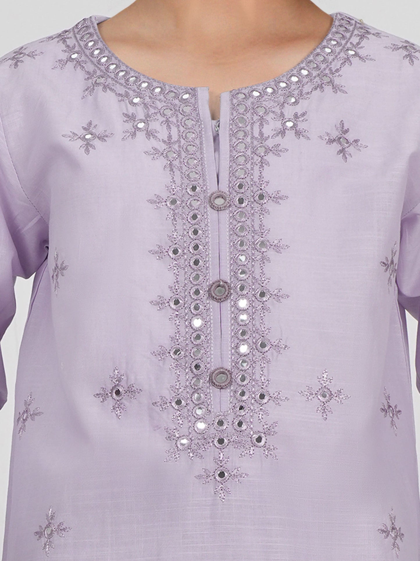 2 Piece Lawn Suit- Embroidered (Pret)
