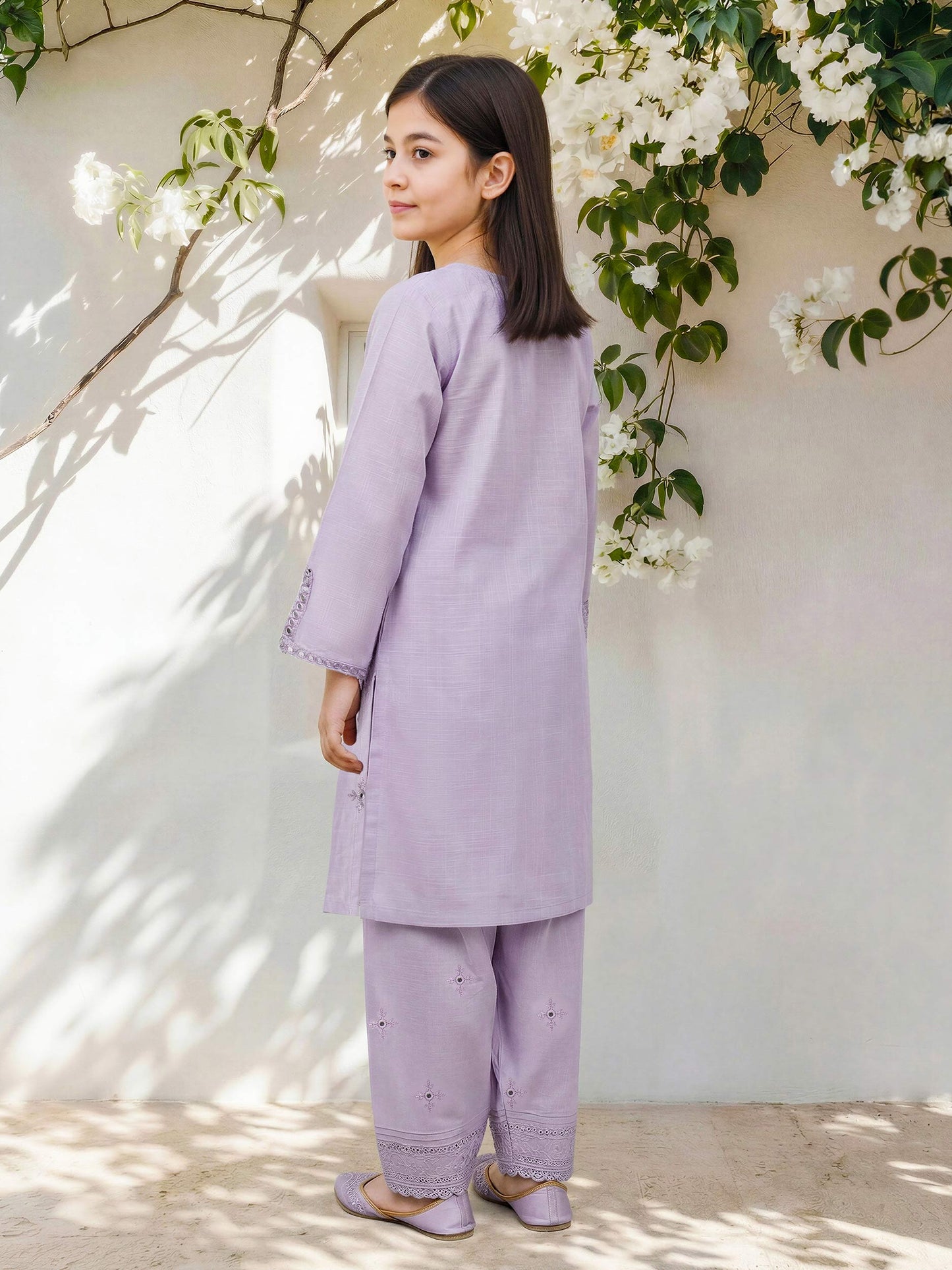 2 Piece Lawn Suit- Embroidered (Pret)