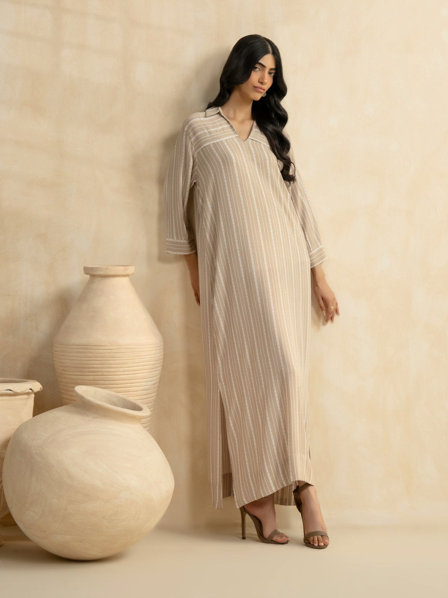 Printed Grip Dress